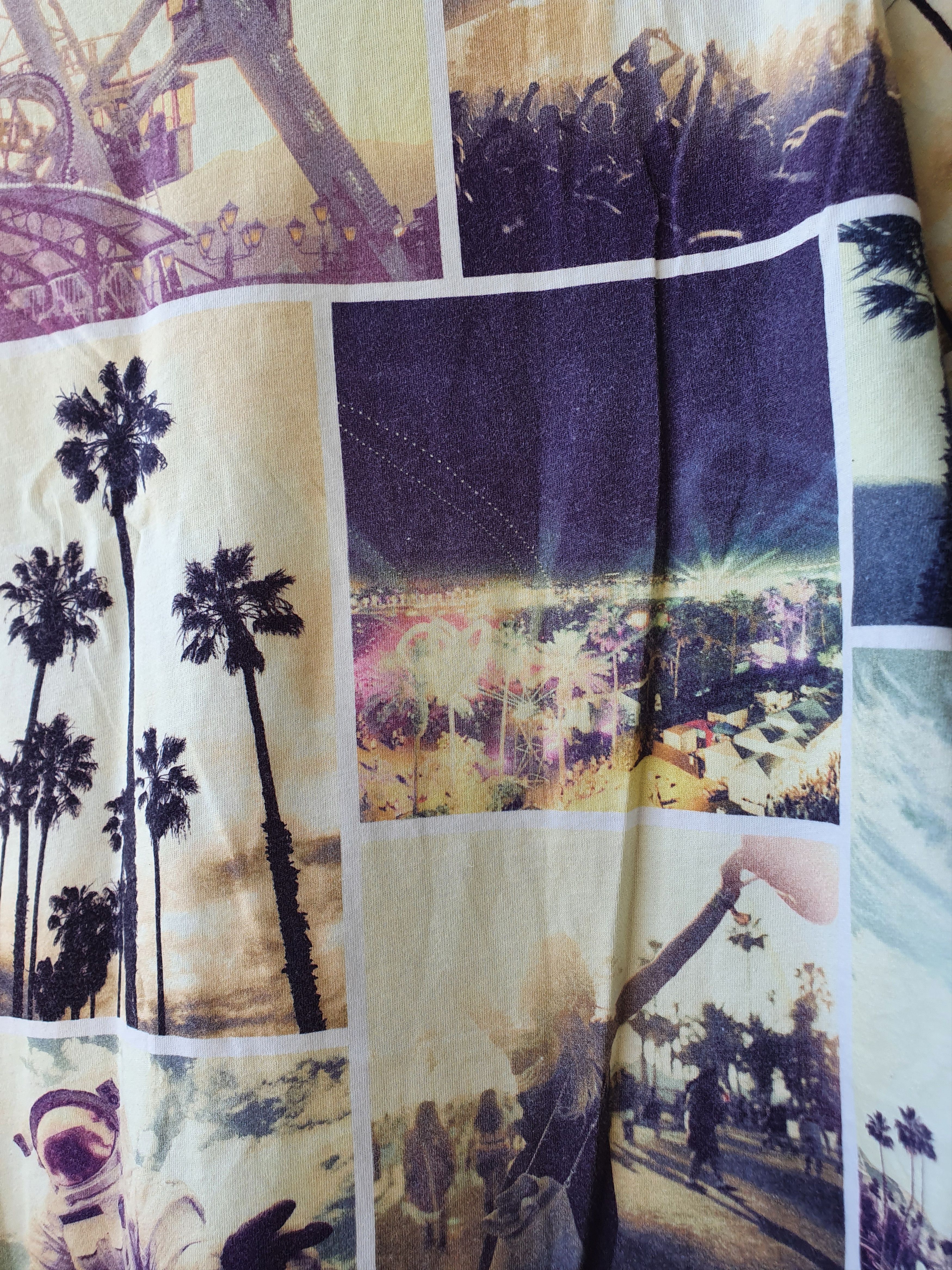 Coachella H&M x Coachella photograph all over print tee,sz M? Size US M / EU 48-50 / 2 - 12 Thumbnail