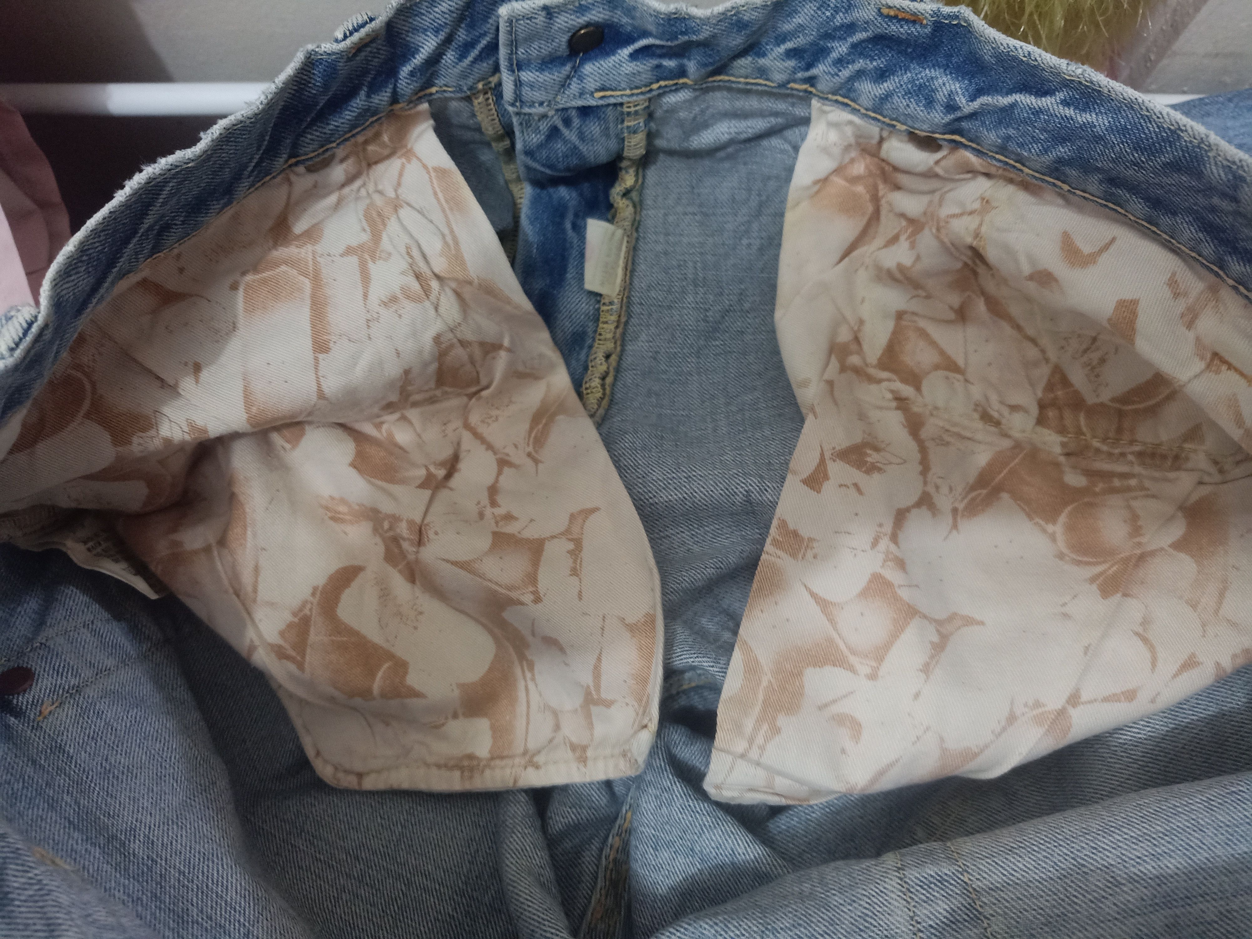 Fat Tokyo Vtg Baggy Fat Tokyo Japan Selvedge Denim Distressed Jeans Size US 35 - 21 Thumbnail