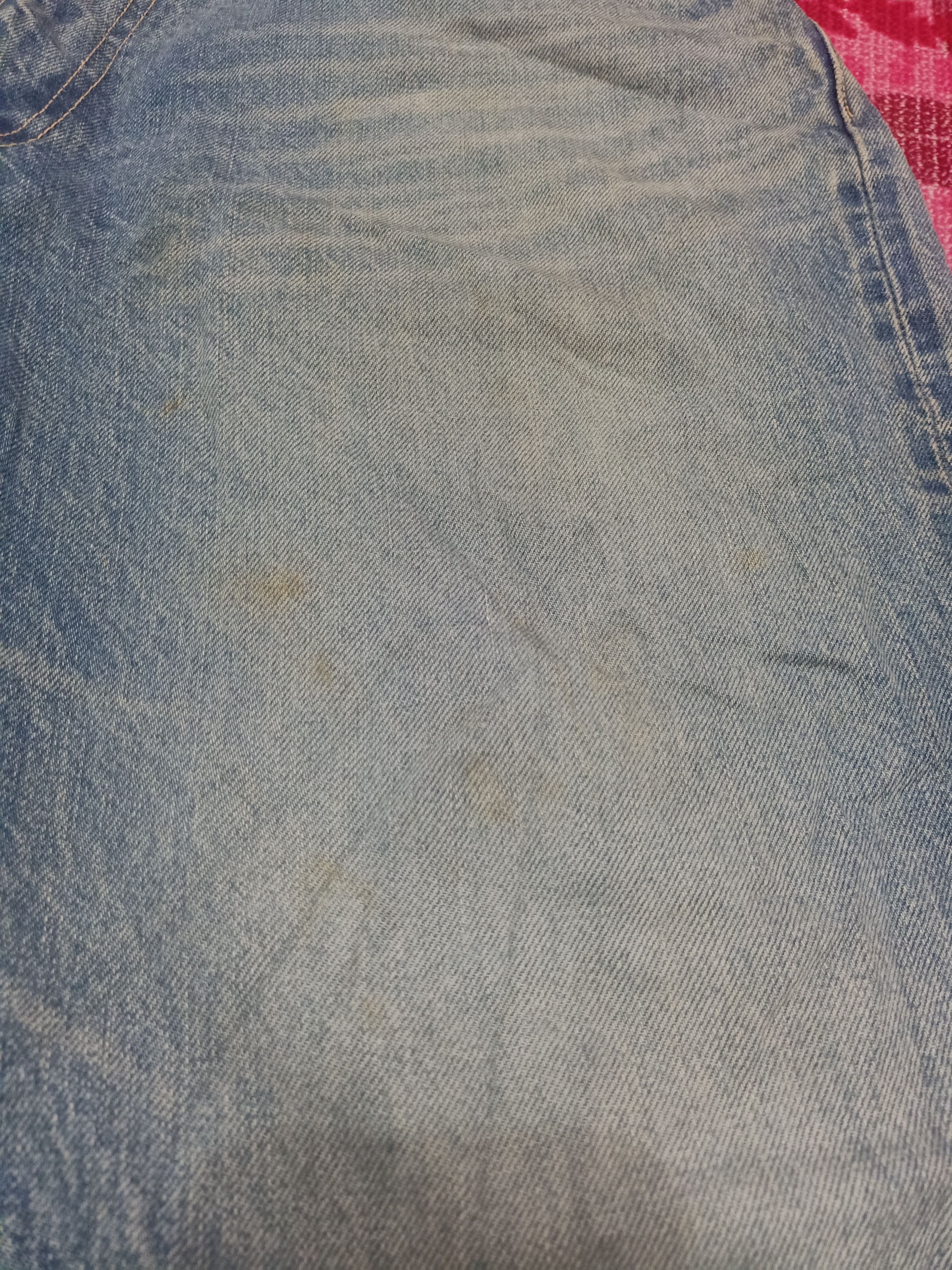 Fat Tokyo Vtg Baggy Fat Tokyo Japan Selvedge Denim Distressed Jeans Size US 35 - 23 Thumbnail