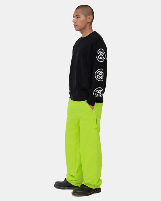 Streetwear Stussy SS-Link knit crewneck sweater | Grailed