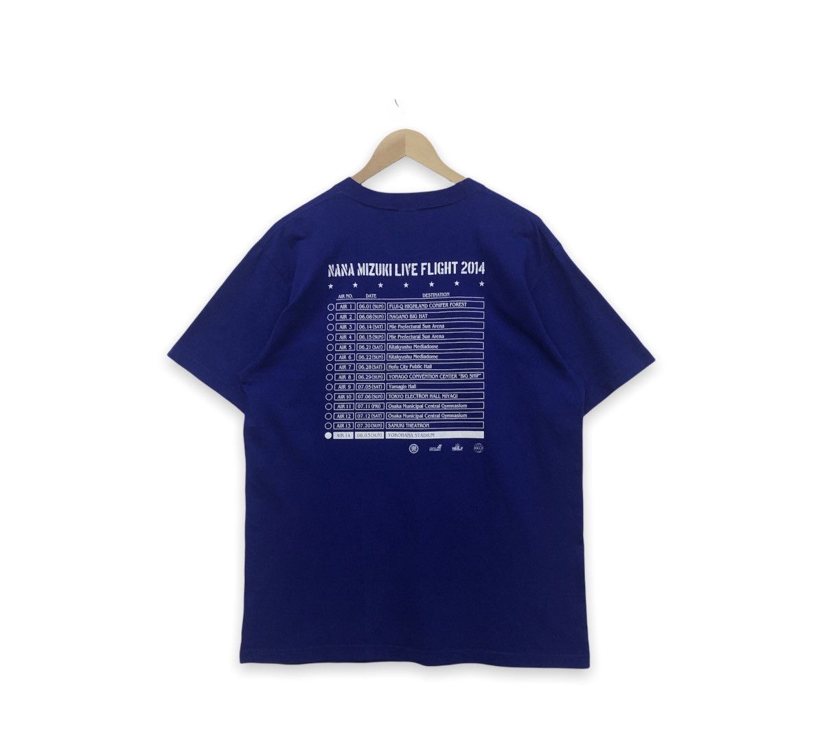Band Tees Nana Mizuki Japanese Singer Tour Tshirt Size US L / EU 52-54 / 3 - 2 Thumbnail