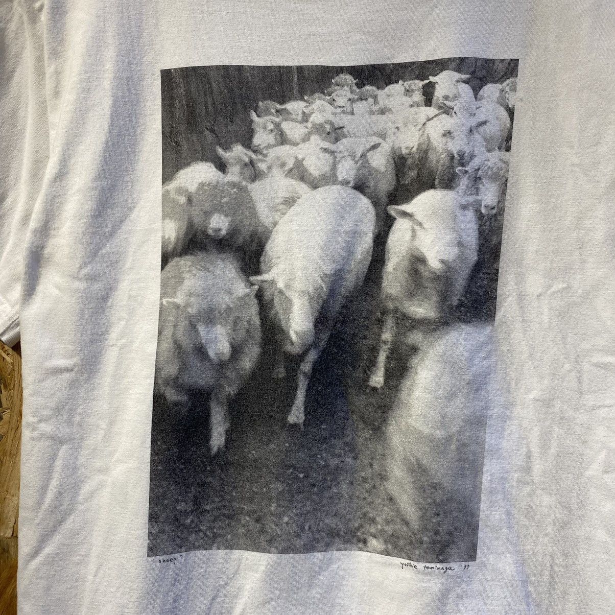 Vintage × Wtaps VINTAGE 90’s‼️Wtaps Sheep Photo Yoshie Tominaga T-Shirt Size US S / EU 44-46 / 1 - 3 Thumbnail
