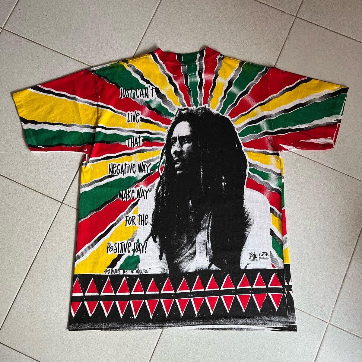 Band Tees × Bob Marley × Vintage Vintage bob marley ovp 90s