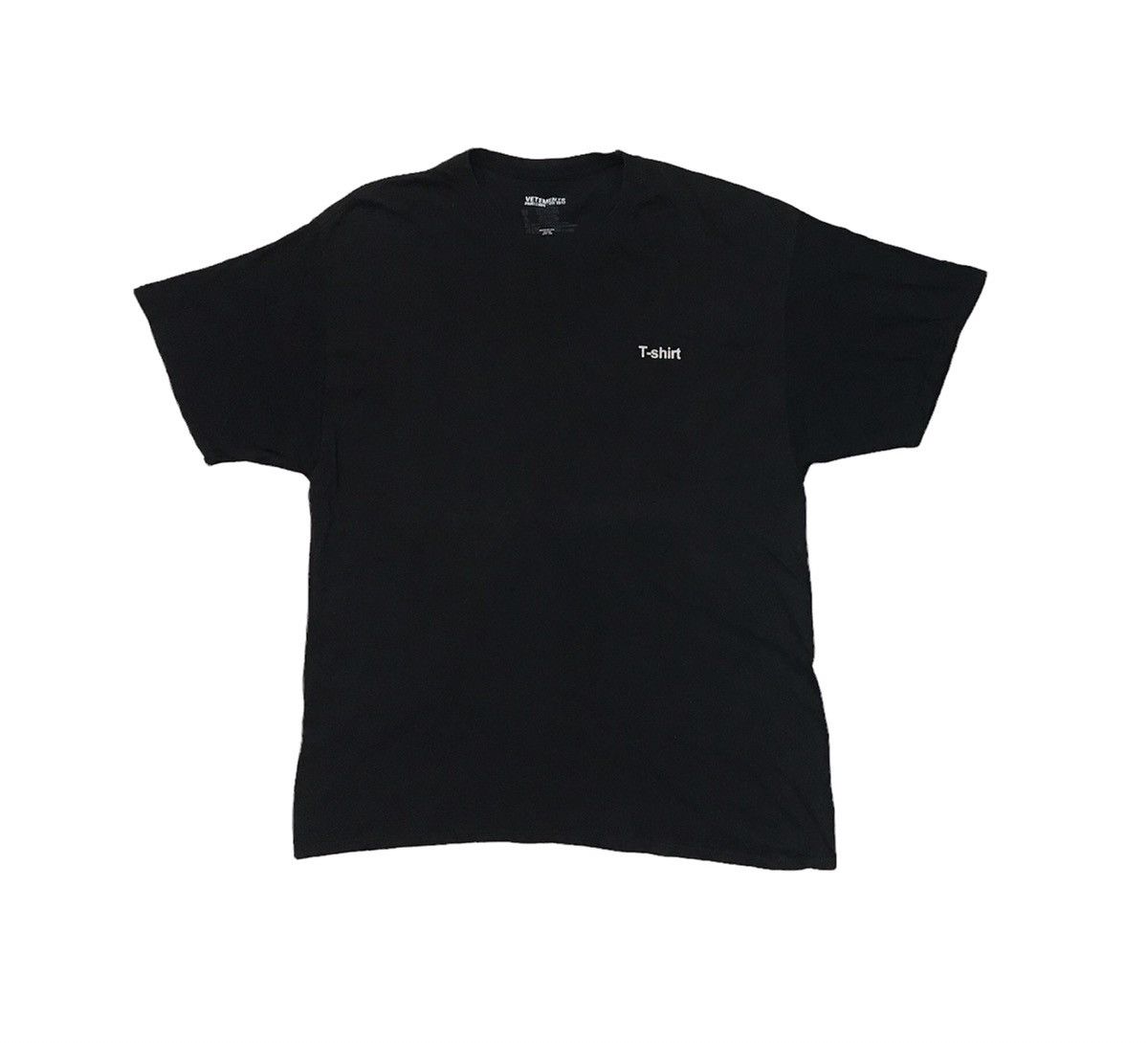 Vetements Definition Printemps ETE 2017 Tshirt