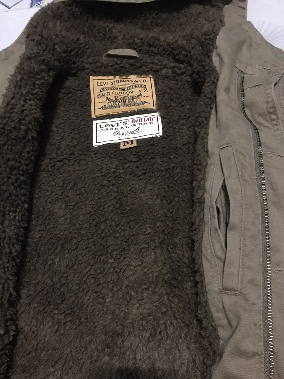 Levi's Casual Wear Levi’s M 65 Style Sherpa Heavy Jacket Size US M / EU 48-50 / 2 - 11 Thumbnail
