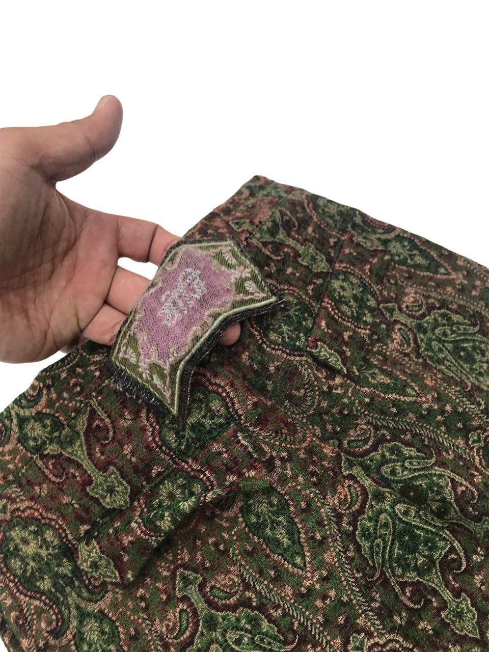 Yohji Yamamoto Rare Archival Yohji Yamamoto Paisley Pants Ys Pants Small Sz Size US 26 / EU 42 - 12 Thumbnail
