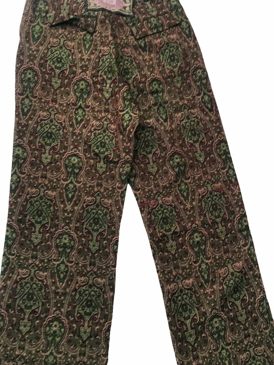 Yohji Yamamoto Rare Archival Yohji Yamamoto Paisley Pants Ys Pants Small Sz Size US 26 / EU 42 - 13 Thumbnail