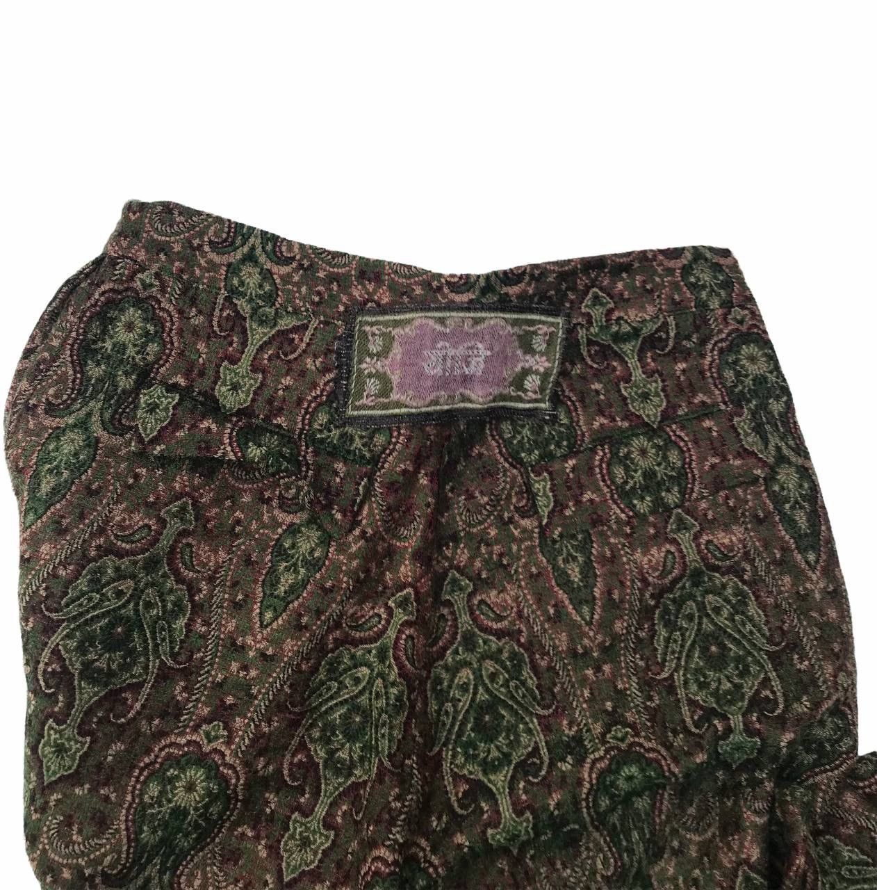 Yohji Yamamoto Rare Archival Yohji Yamamoto Paisley Pants Ys Pants Small Sz Size US 26 / EU 42 - 15 Thumbnail