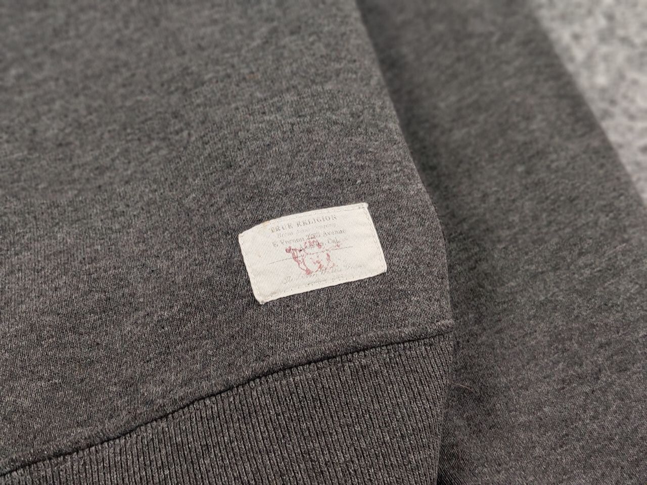 True Religion Vintage True Religion Logo Crewneck Blank Gray Sweatshirt Size US S / EU 44-46 / 1 - 10 Thumbnail