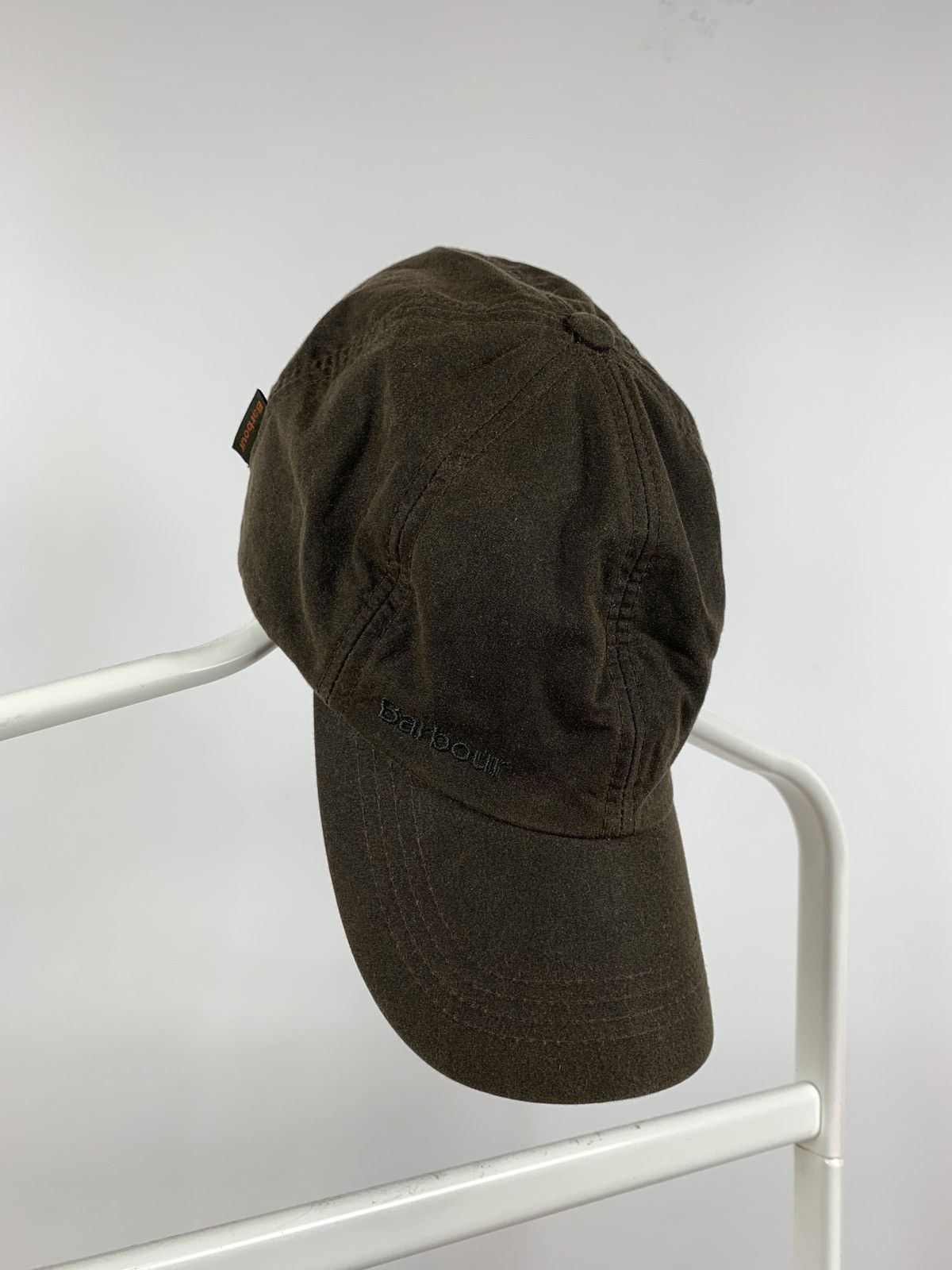 Barbour Barbour Waxed Cotton Olive Khaki Cap Size ONE SIZE - 7 Thumbnail