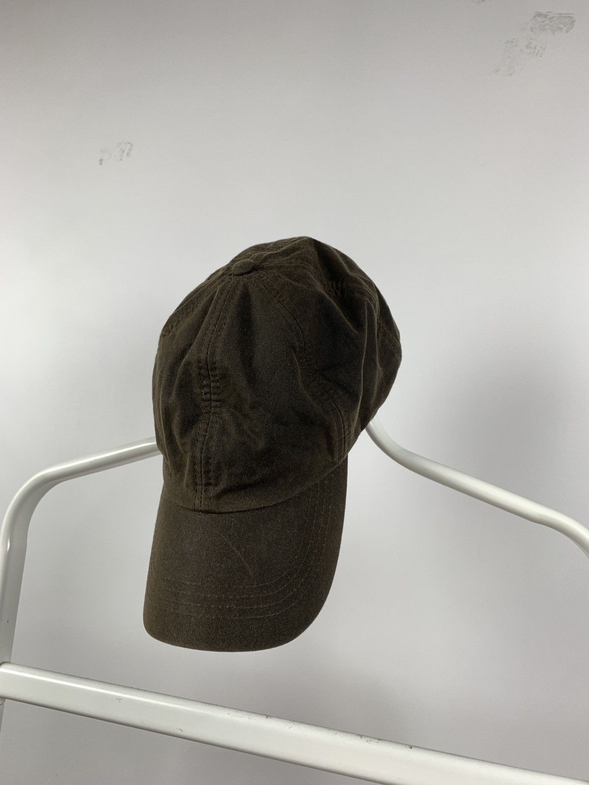 Barbour Barbour Waxed Cotton Olive Khaki Cap Size ONE SIZE - 6 Thumbnail