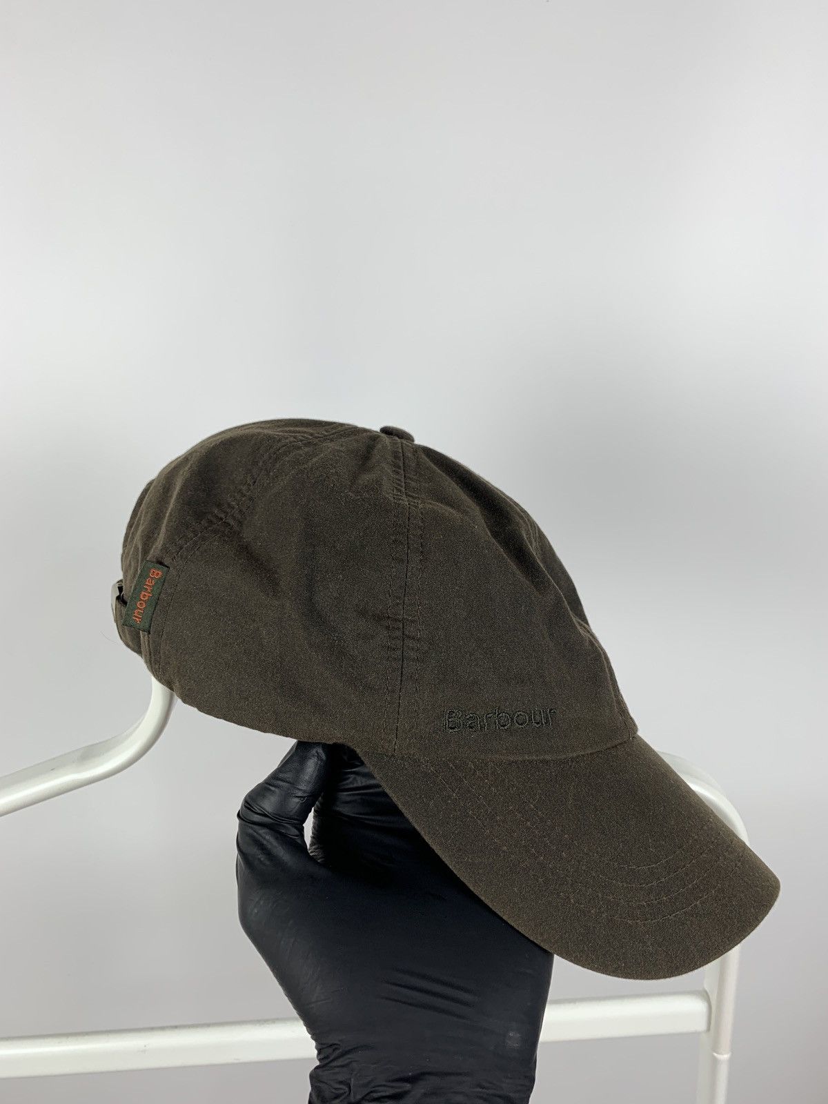 Barbour Barbour Waxed Cotton Olive Khaki Cap Size ONE SIZE - 5 Thumbnail