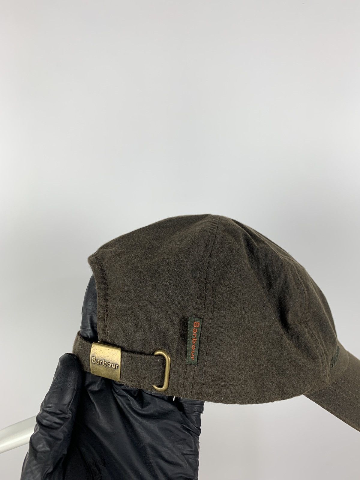 Barbour Barbour Waxed Cotton Olive Khaki Cap Size ONE SIZE - 9 Thumbnail