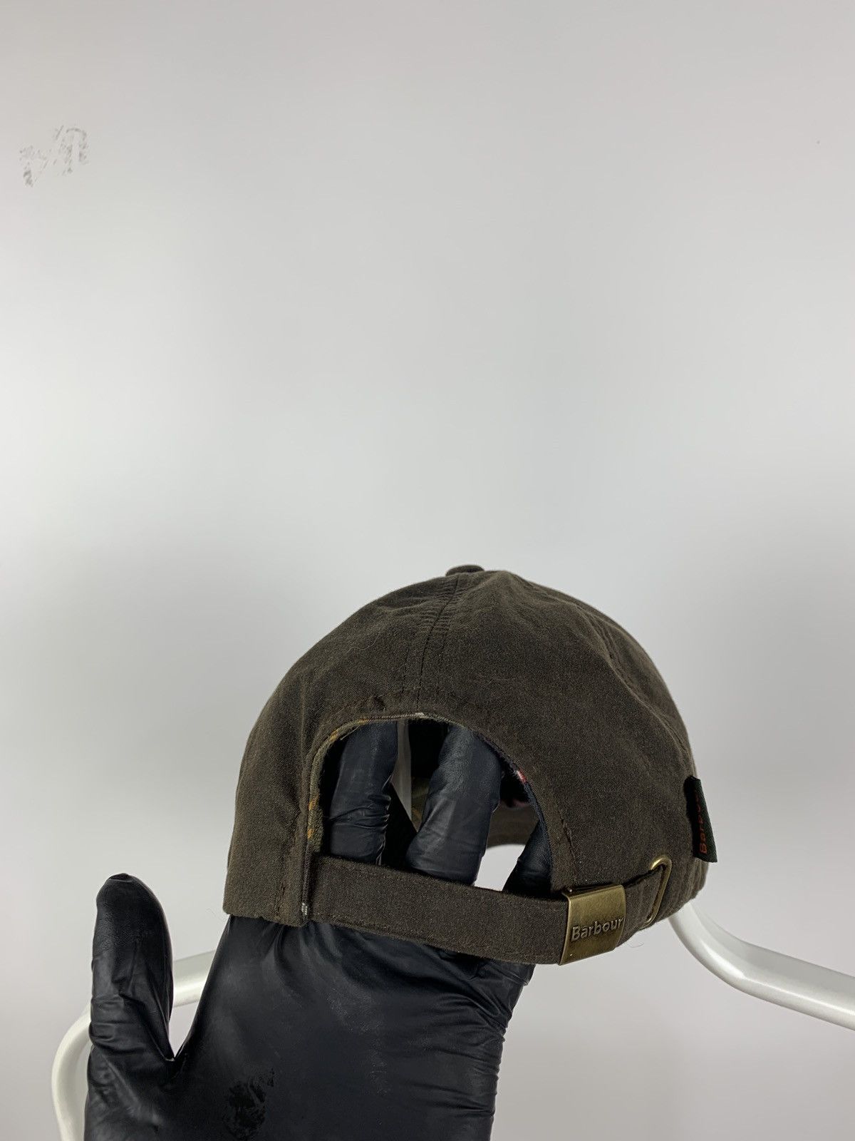 Barbour Barbour Waxed Cotton Olive Khaki Cap Size ONE SIZE - 12 Thumbnail