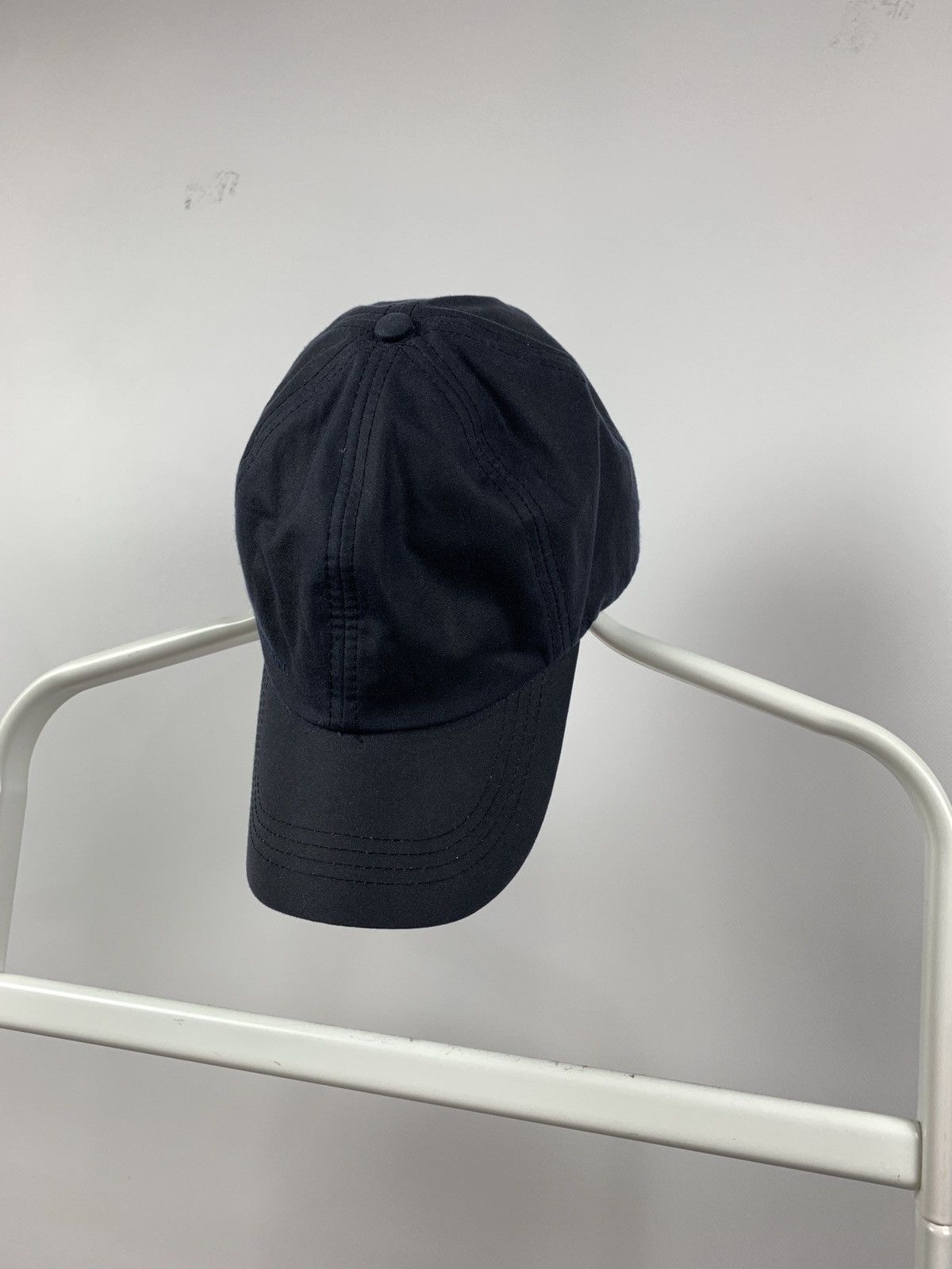 Barbour Barbour Waxed Cotton Navy Blue Cap Size ONE SIZE - 5 Thumbnail
