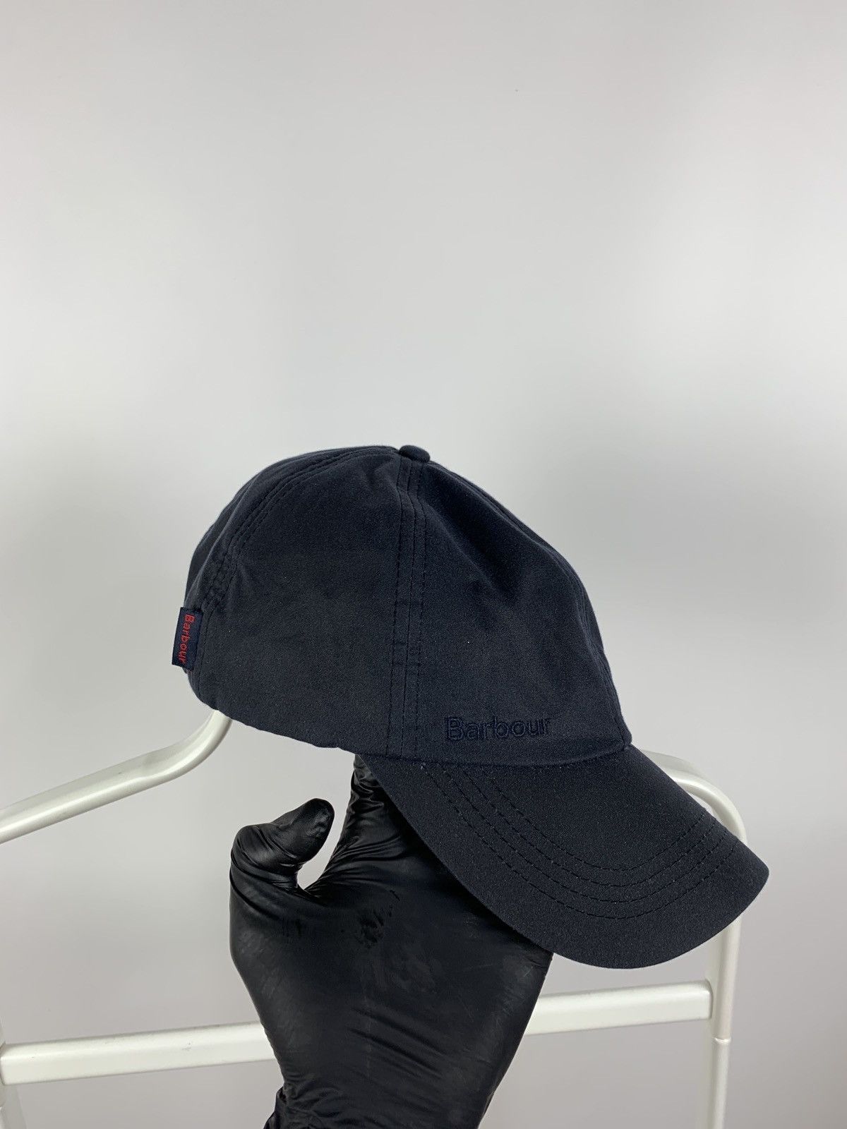 Barbour Barbour Waxed Cotton Navy Blue Cap Size ONE SIZE - 8 Thumbnail