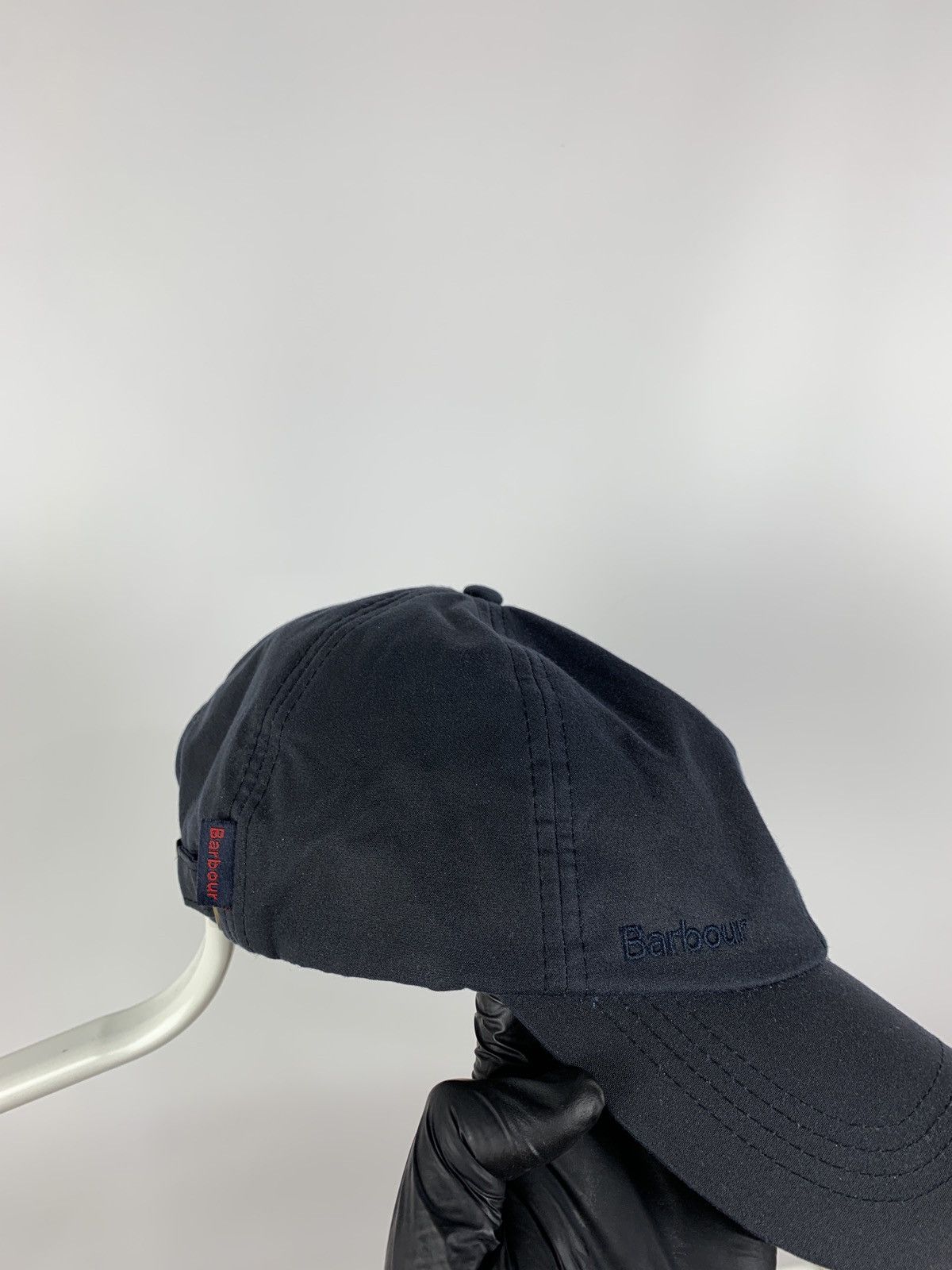 Barbour Barbour Waxed Cotton Navy Blue Cap Size ONE SIZE - 9 Thumbnail