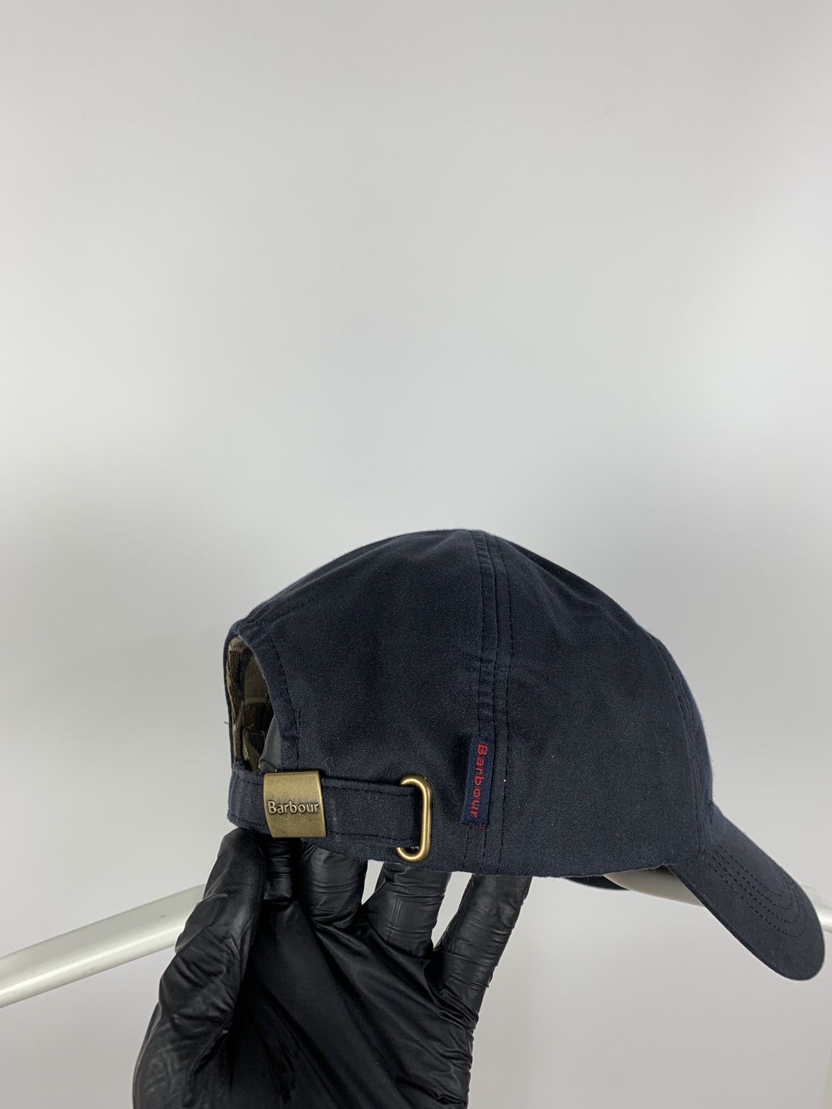 Barbour Barbour Waxed Cotton Navy Blue Cap Size ONE SIZE - 10 Thumbnail
