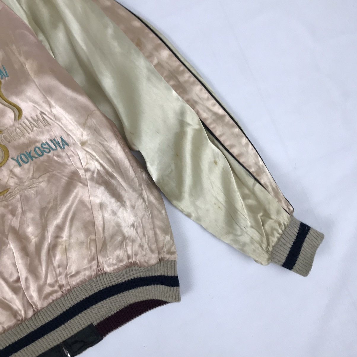 Vintage Vintage Japanese Souvenir Sukajan Rayon Reversible Jacket Size US L / EU 52-54 / 3 - 10 Thumbnail