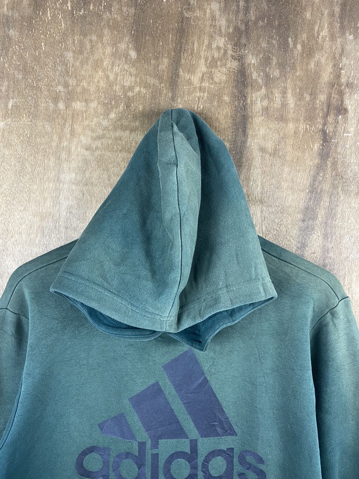 Adidas × Faded Glory Adidas faded big logo sweatshirt Hoodies #Z049 Size US M / EU 48-50 / 2 - 5 Thumbnail