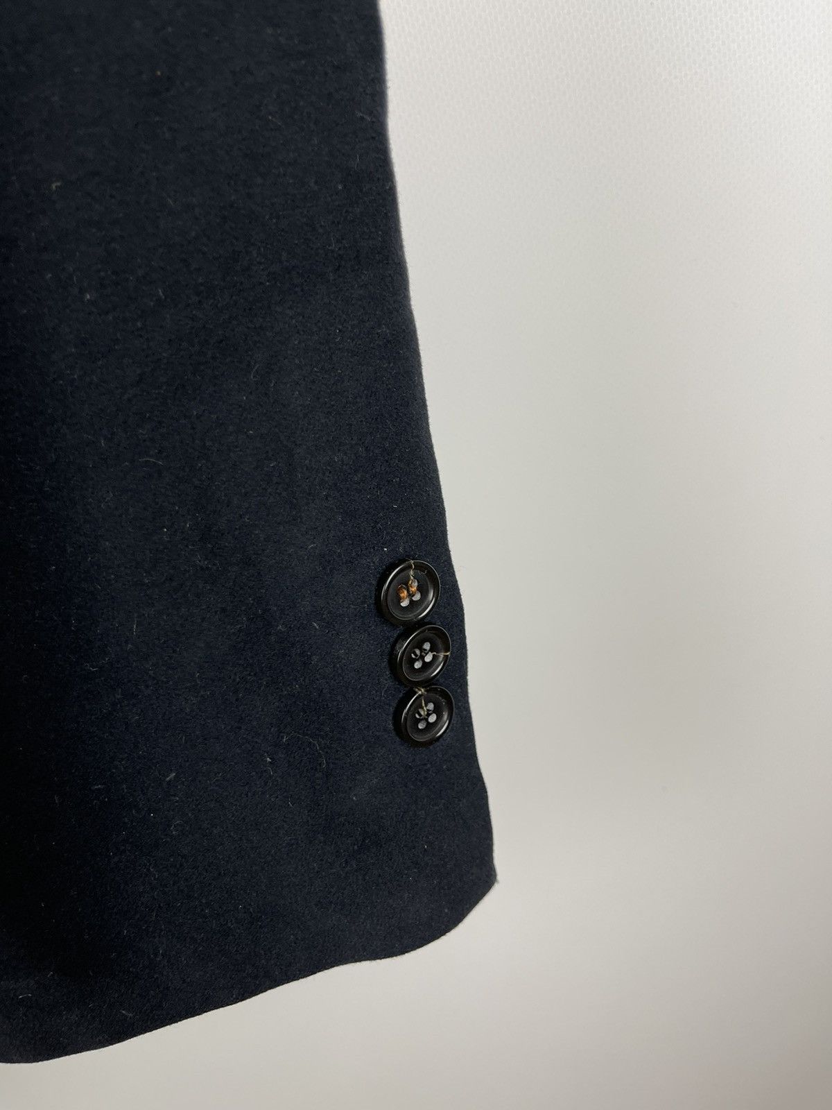 Paoloni Paoloni black blazer jacket with vest lining Size 46R - 13 Thumbnail
