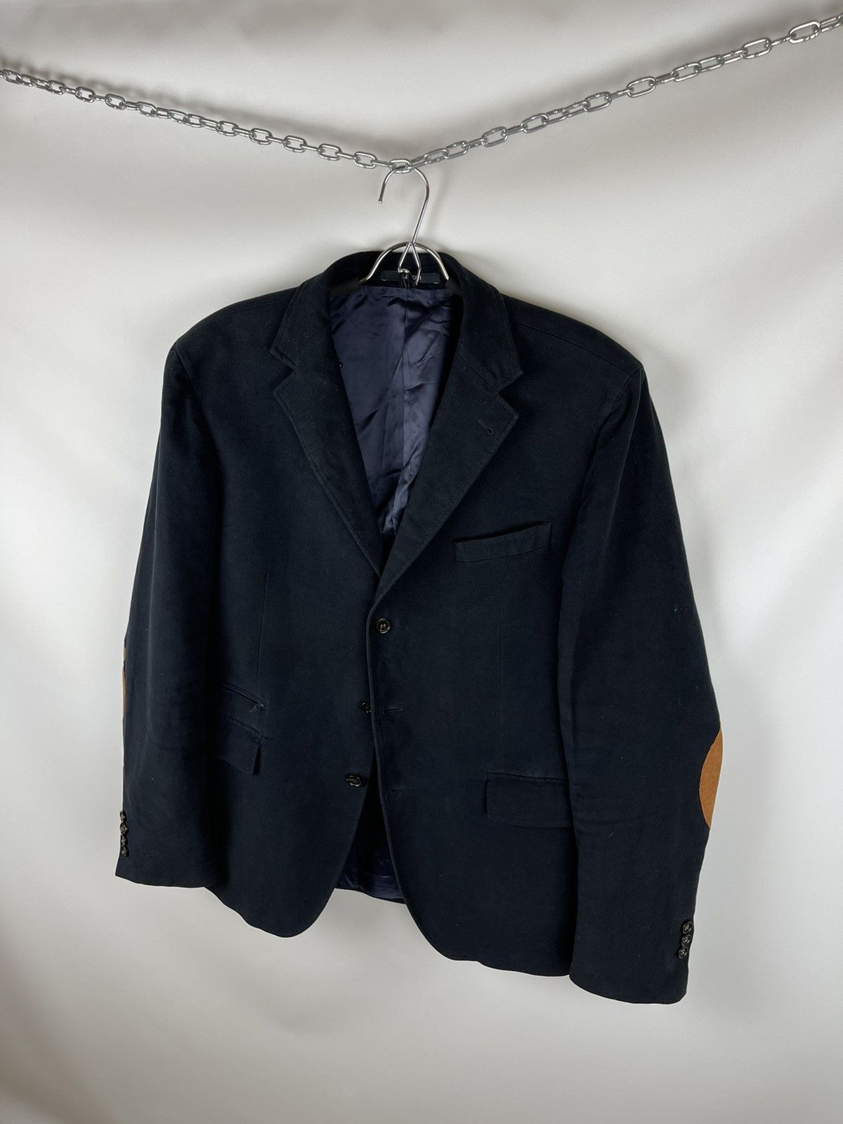Paoloni Paoloni black blazer jacket with vest lining Size 46R - 4 Thumbnail