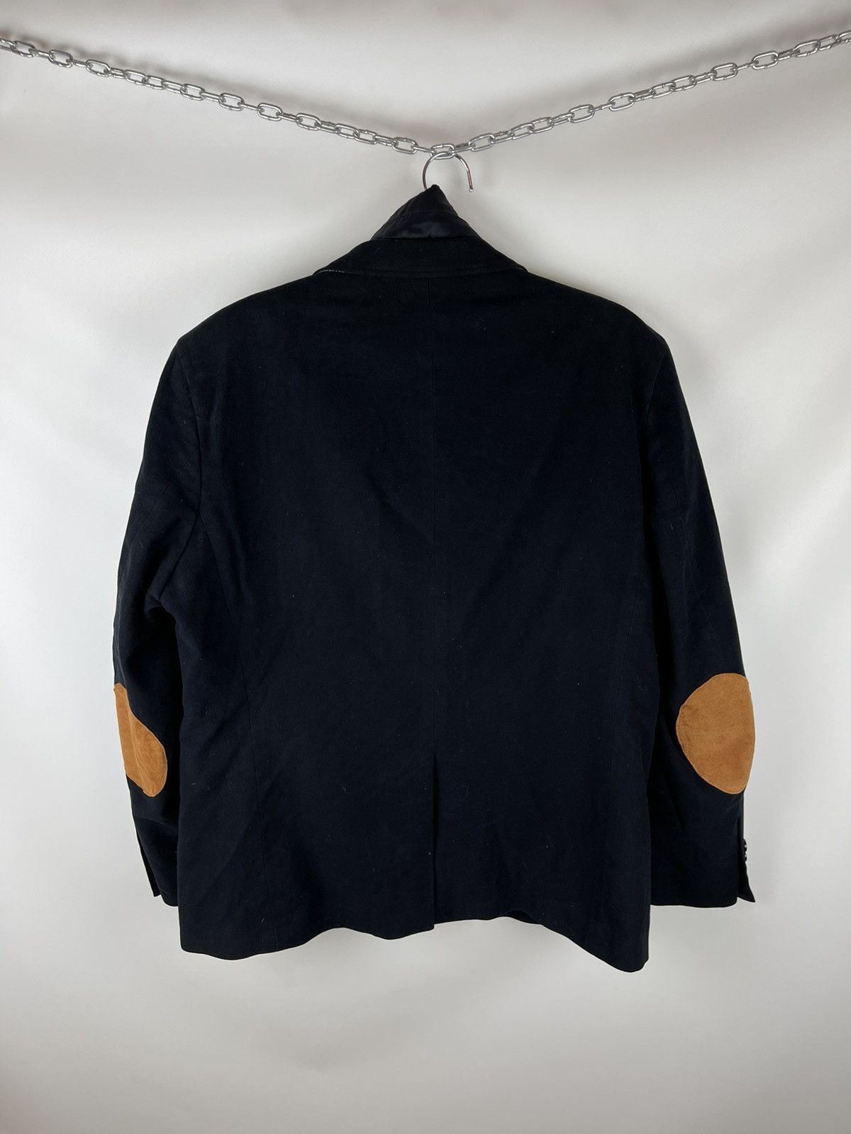 Paoloni Paoloni black blazer jacket with vest lining Size 46R - 2 Thumbnail