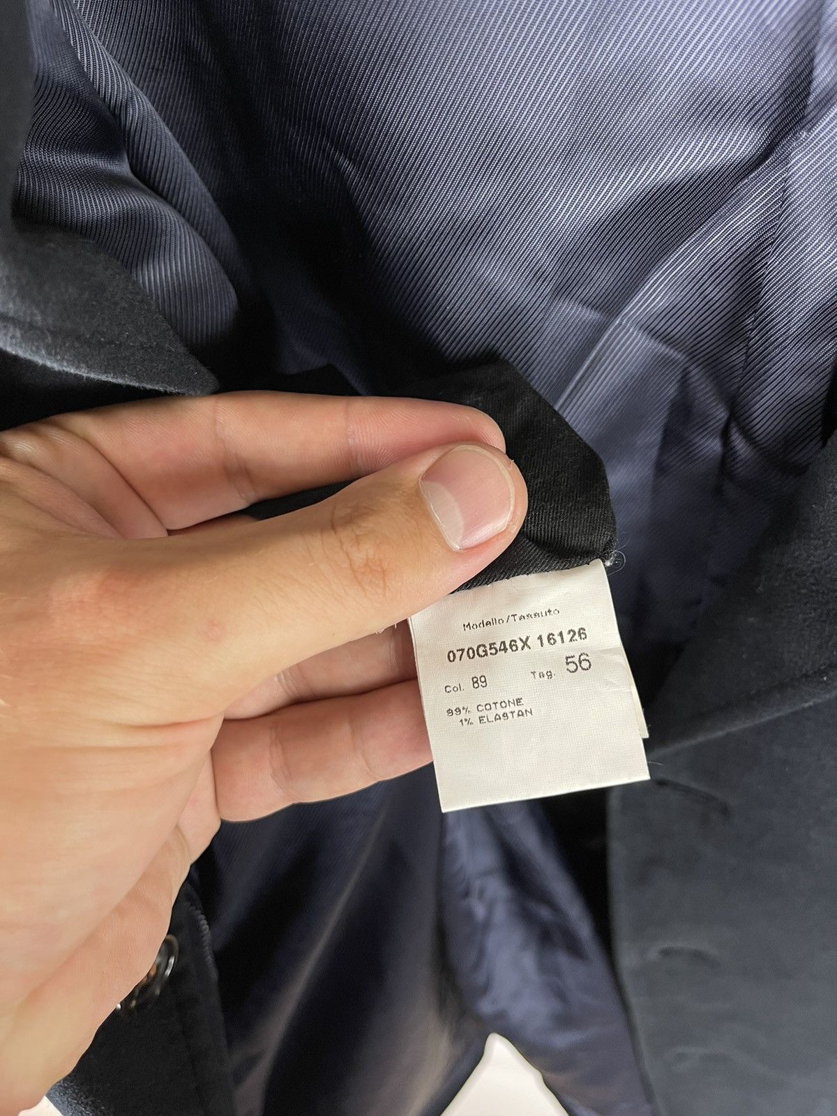 Paoloni Paoloni black blazer jacket with vest lining Size 46R - 18 Thumbnail