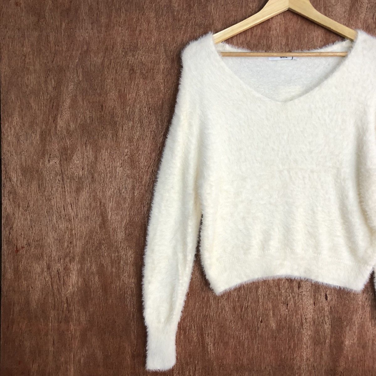 Homespun Knitwear GRL Cream Mohair Knitwear #0427 Size US S / EU 44-46 / 1 - 7 Thumbnail