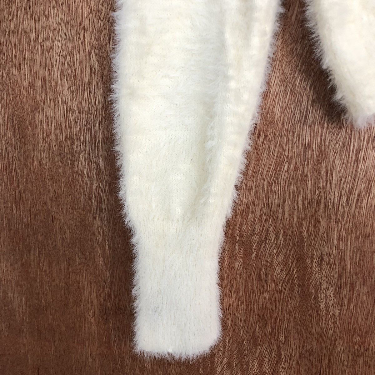 Homespun Knitwear GRL Cream Mohair Knitwear #0427 Size US S / EU 44-46 / 1 - 6 Thumbnail