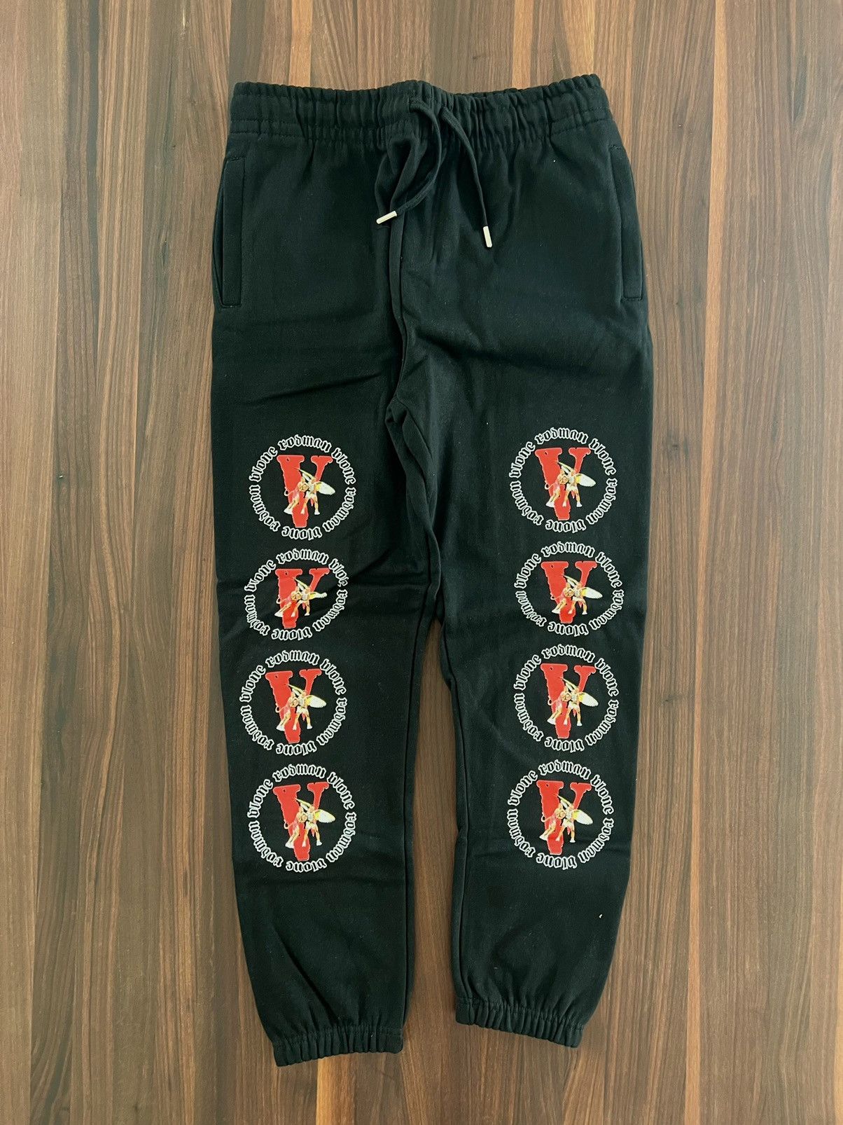 Vlone Rodman VLONE Devil Sweatpants (M) Size US 30 / EU 46 - 1 Thumbnail