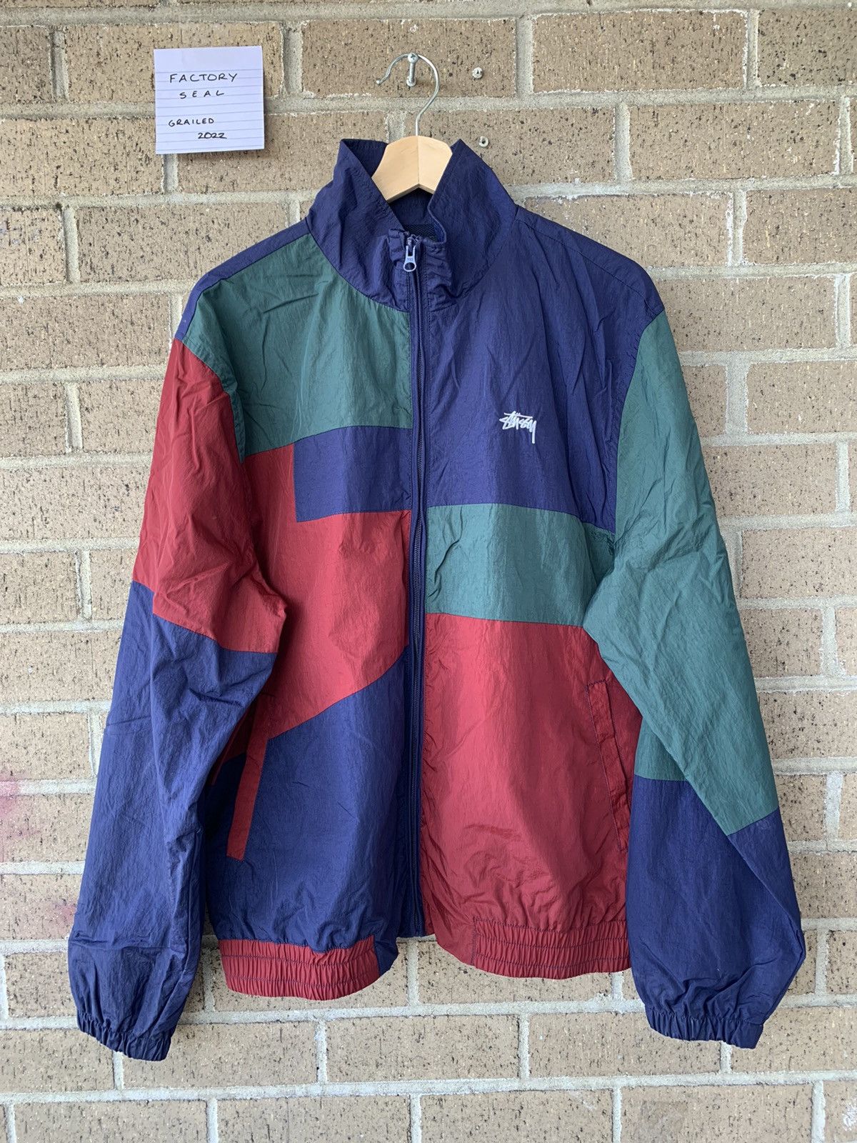 Stussy Stussy Panel Track Jacket Grailed