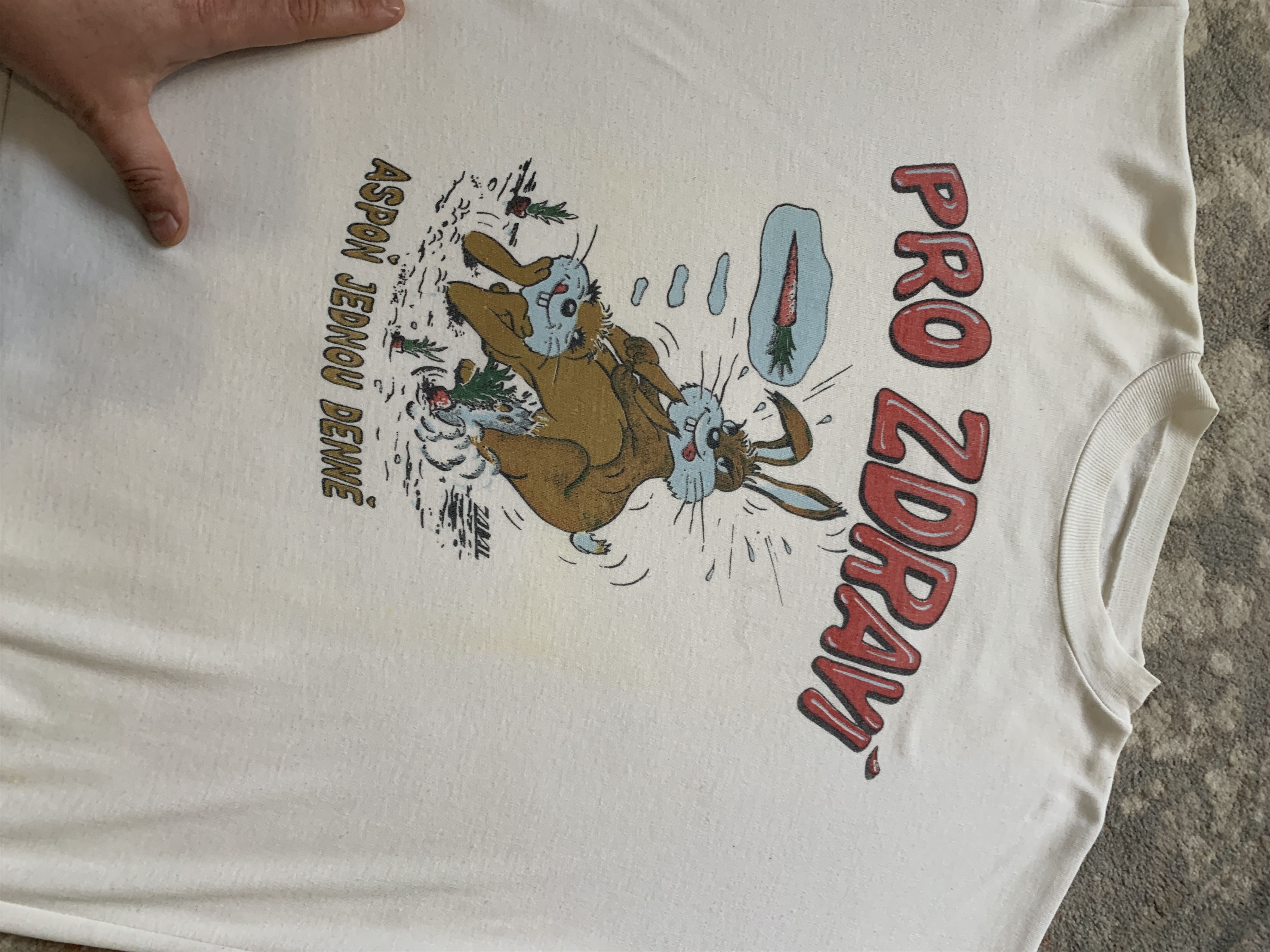 Other Rabbit Vintage Sweatshirt Size US L / EU 52-54 / 3 - 3 Thumbnail