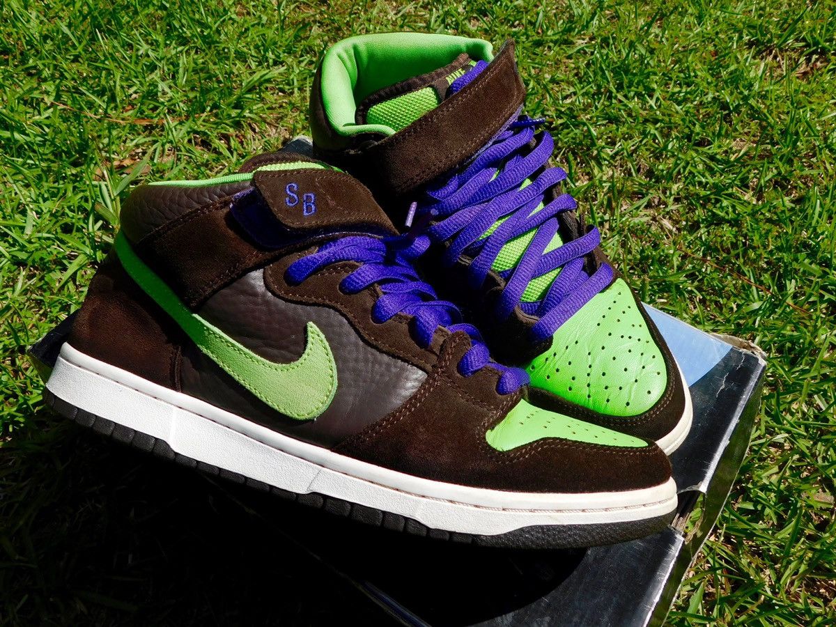 Nike Dunk Mid Pro SB Donatello Grailed