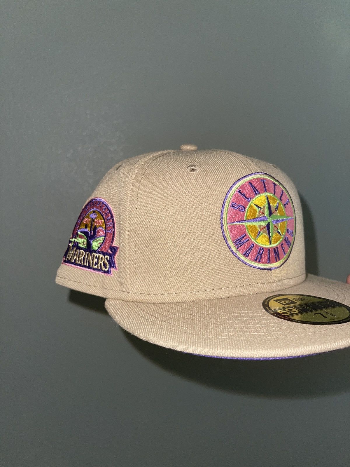 MLB Sneakertown Seattle Mariners 7 3/8 Size ONE SIZE - 1 Thumbnail