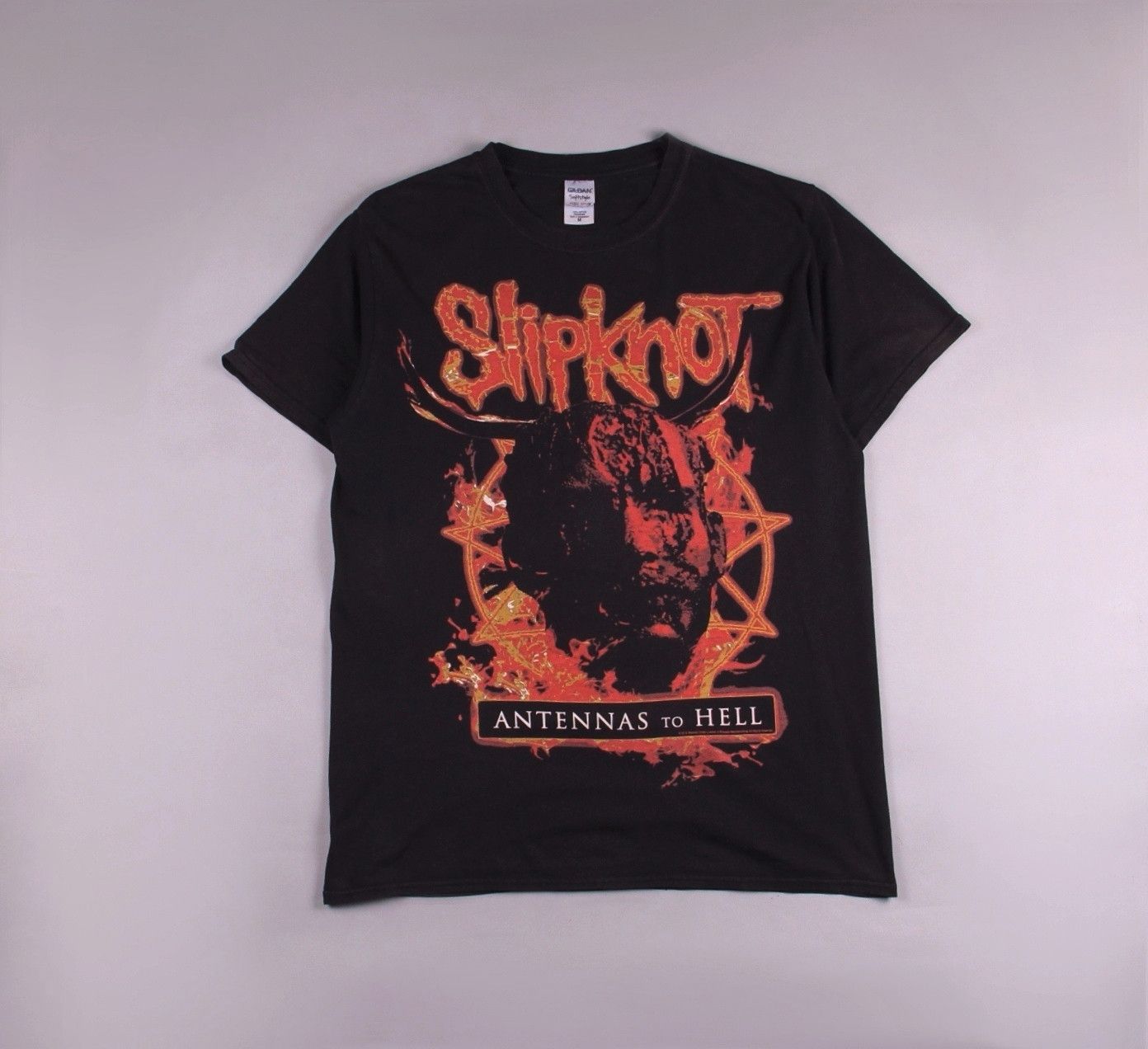 Bravado - Slipknot - Antennas to Hell, T-shirt da uomo, nero (Noir