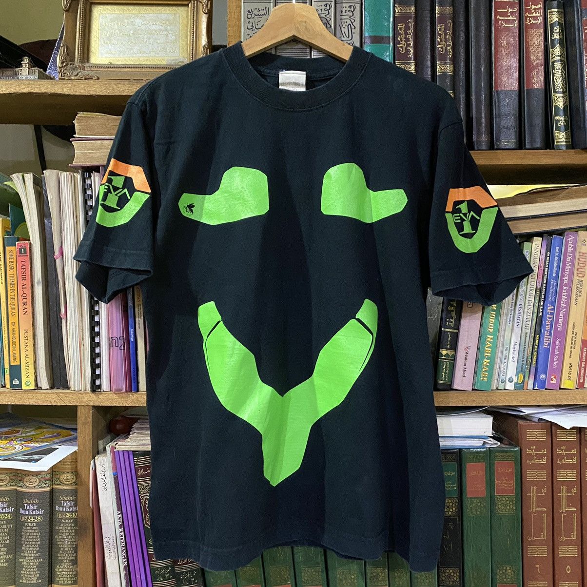 Anime Vintage Evangelion Anime Manga Shirt Size US M / EU 48-50 / 2 - 2 Thumbnail
