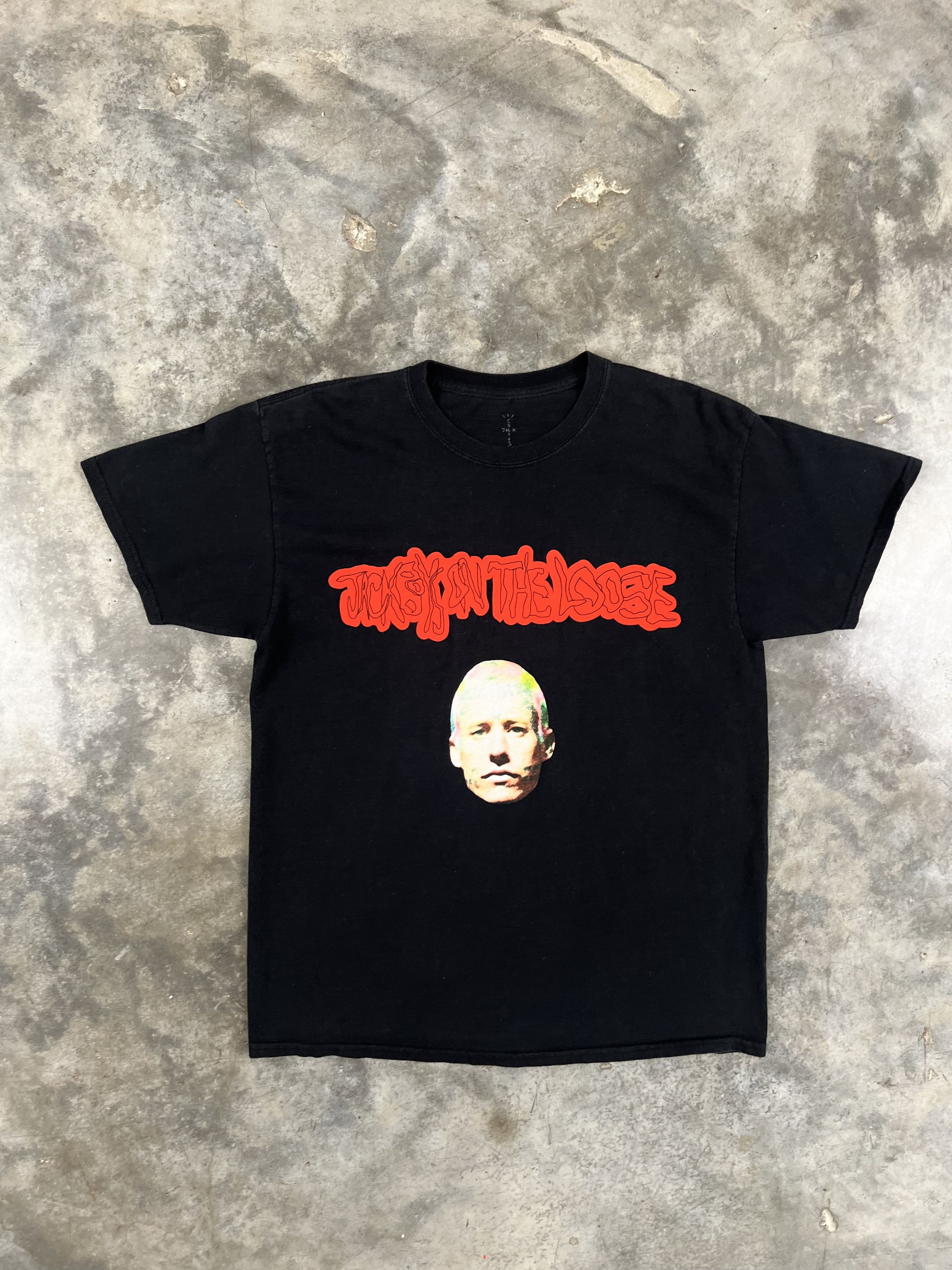 Travis Scott Travis Scott Jackboys On The Loose Tee Black Medium Cactus Size US M / EU 48-50 / 2 - 1 Thumbnail