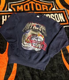 New England Patriots Football Vintage Crewneck Sweatshirt - Cruel Ball