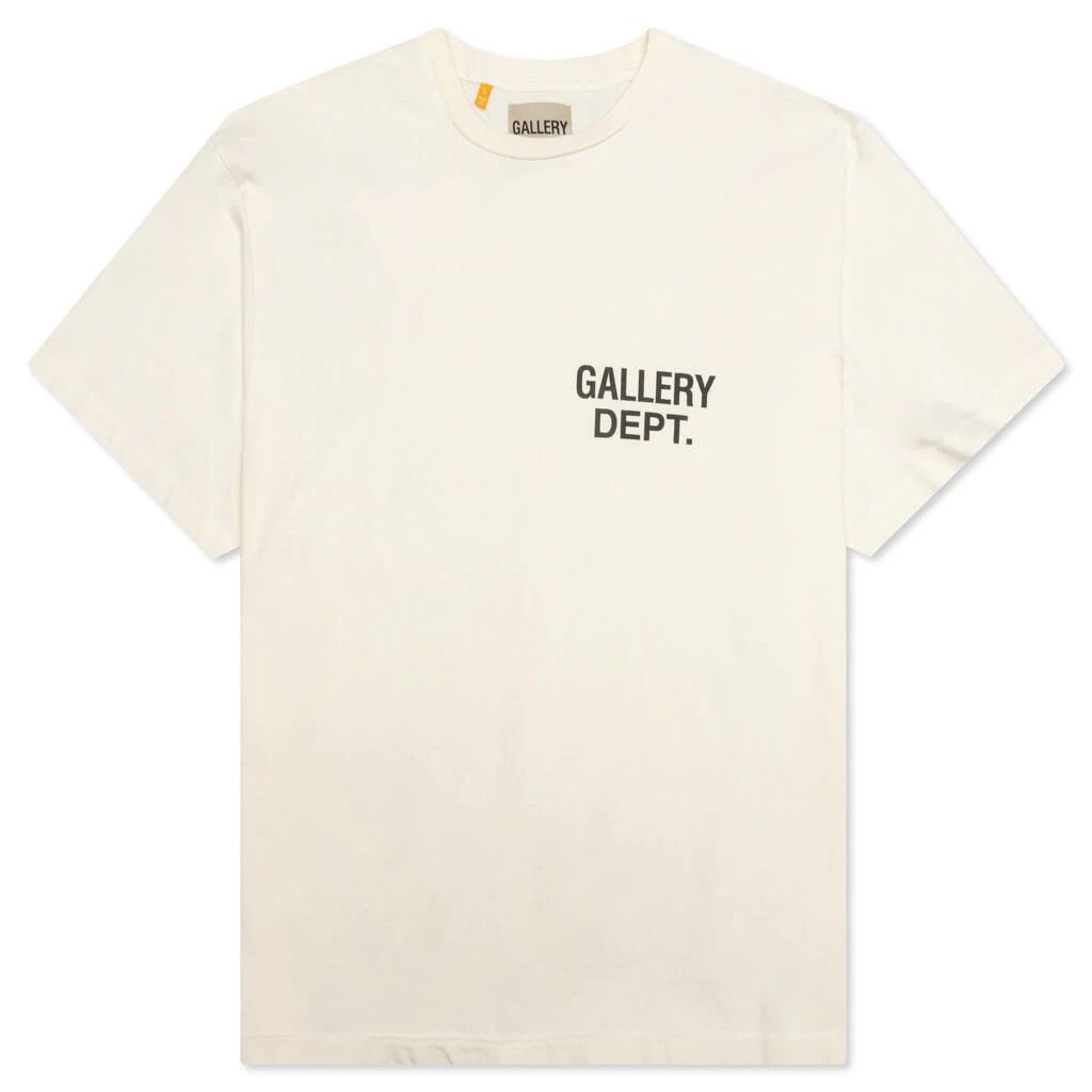 Gallery Dept. Gallery Dept Souvenir Logo T-Shirt Cream | Grailed