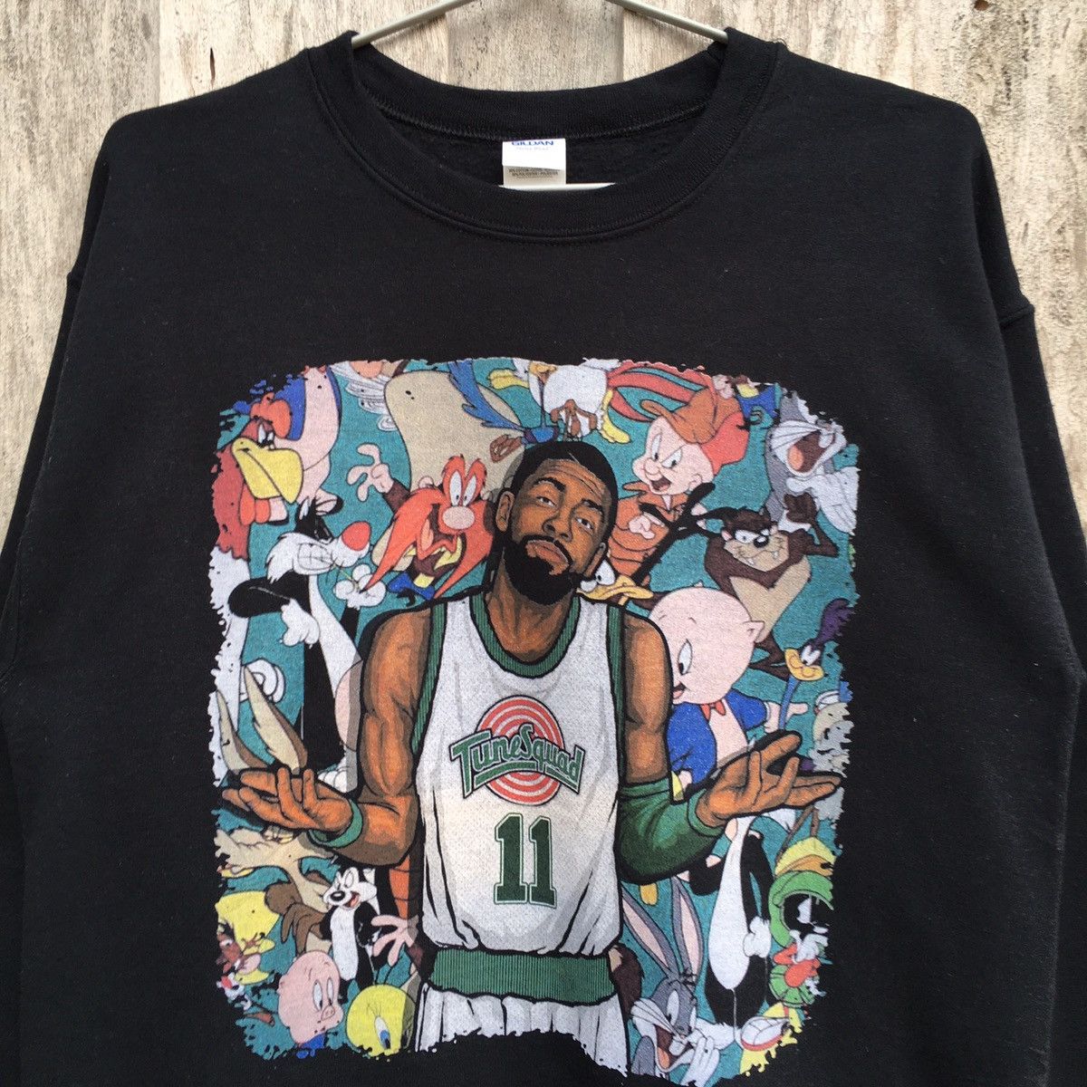 Gildan Kyrie Irving Tunes Squad Animated Crewneck Sweatshirt Size US M / EU 48-50 / 2 - 2 Thumbnail