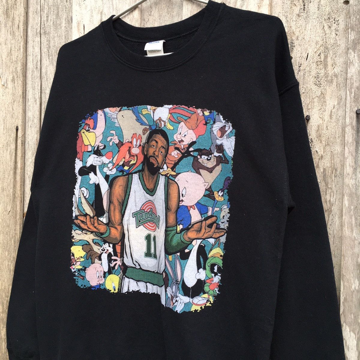 Gildan Kyrie Irving Tunes Squad Animated Crewneck Sweatshirt Size US M / EU 48-50 / 2 - 3 Thumbnail