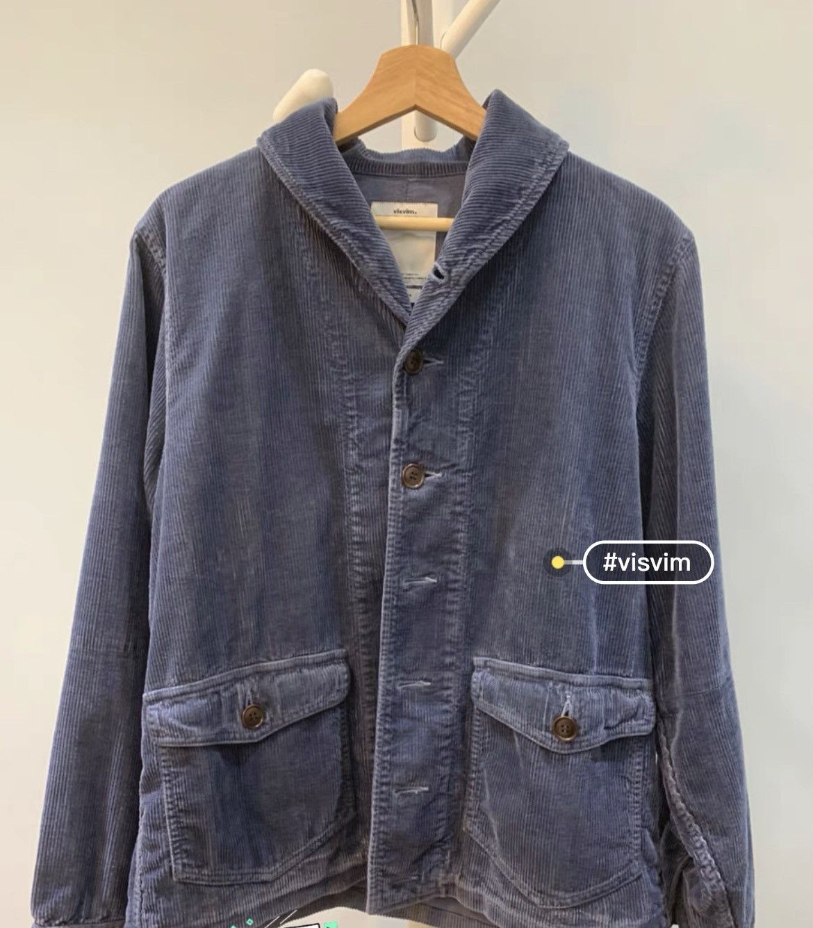Visvim VISVIM KOBUK SHAWL COLLAR JACKET | Grailed