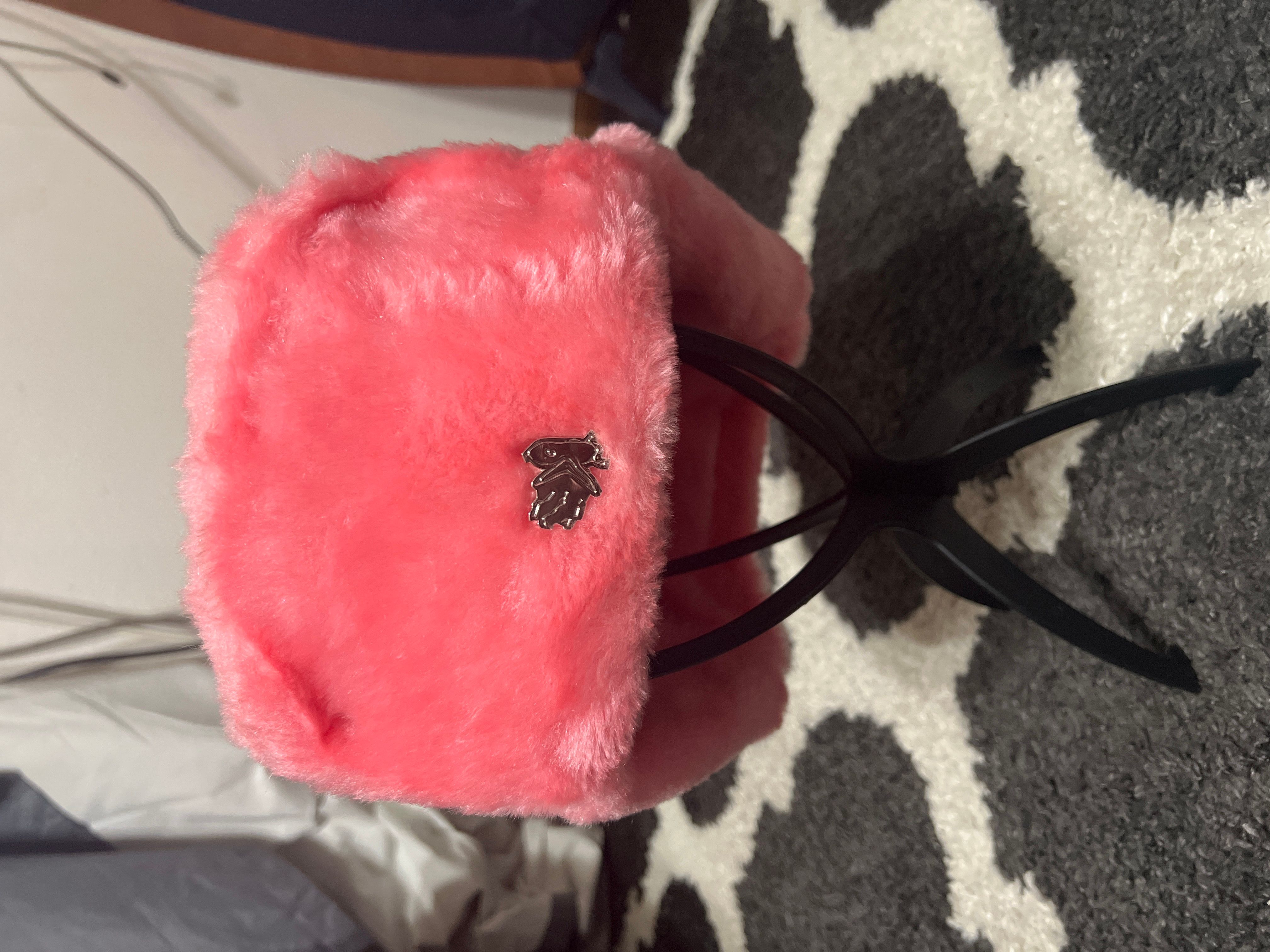 LIL PEEP LIL PEEP RUSSIAN USHANKA HAT ( PINK FAUX FUR) Size ONE SIZE - 1 Preview