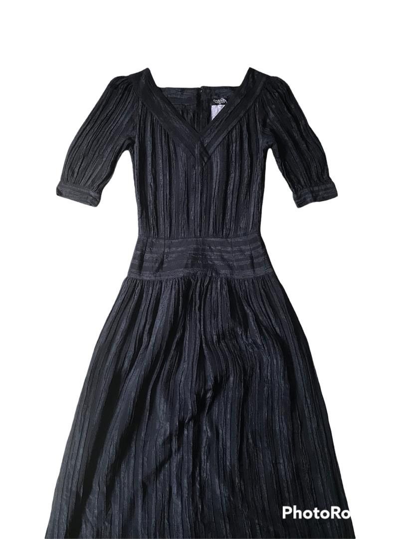 Chanel Vintage80s Chanel Silk Dress Size XS / US 0-2 / IT 36-38 - 6 Thumbnail