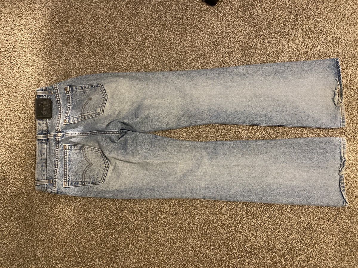 Vintage Rare 90s Levi's Silver Tab Relaxed Plaid Pants made
