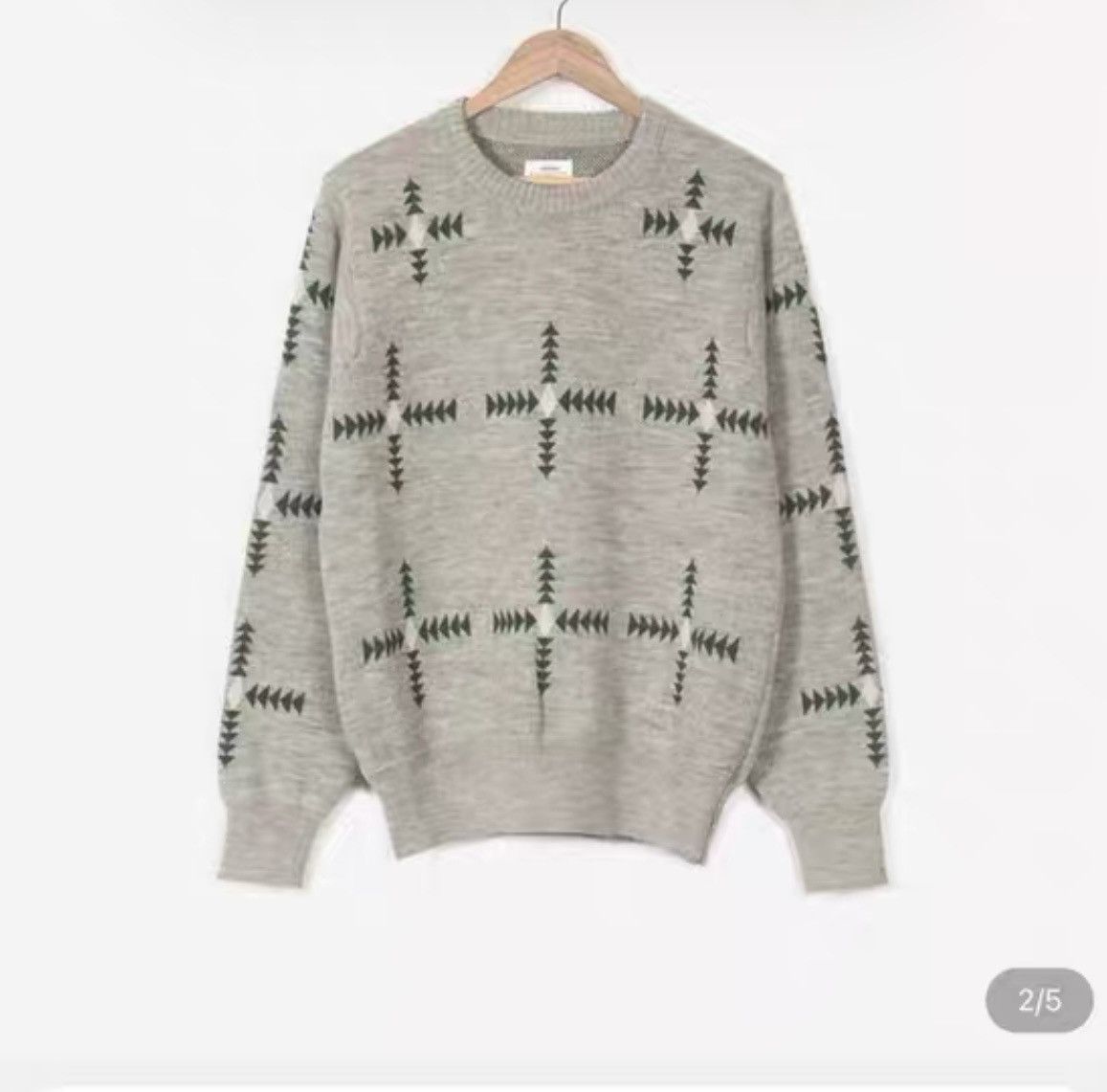 visvim VINTAGE JACQUARD KNIT 5