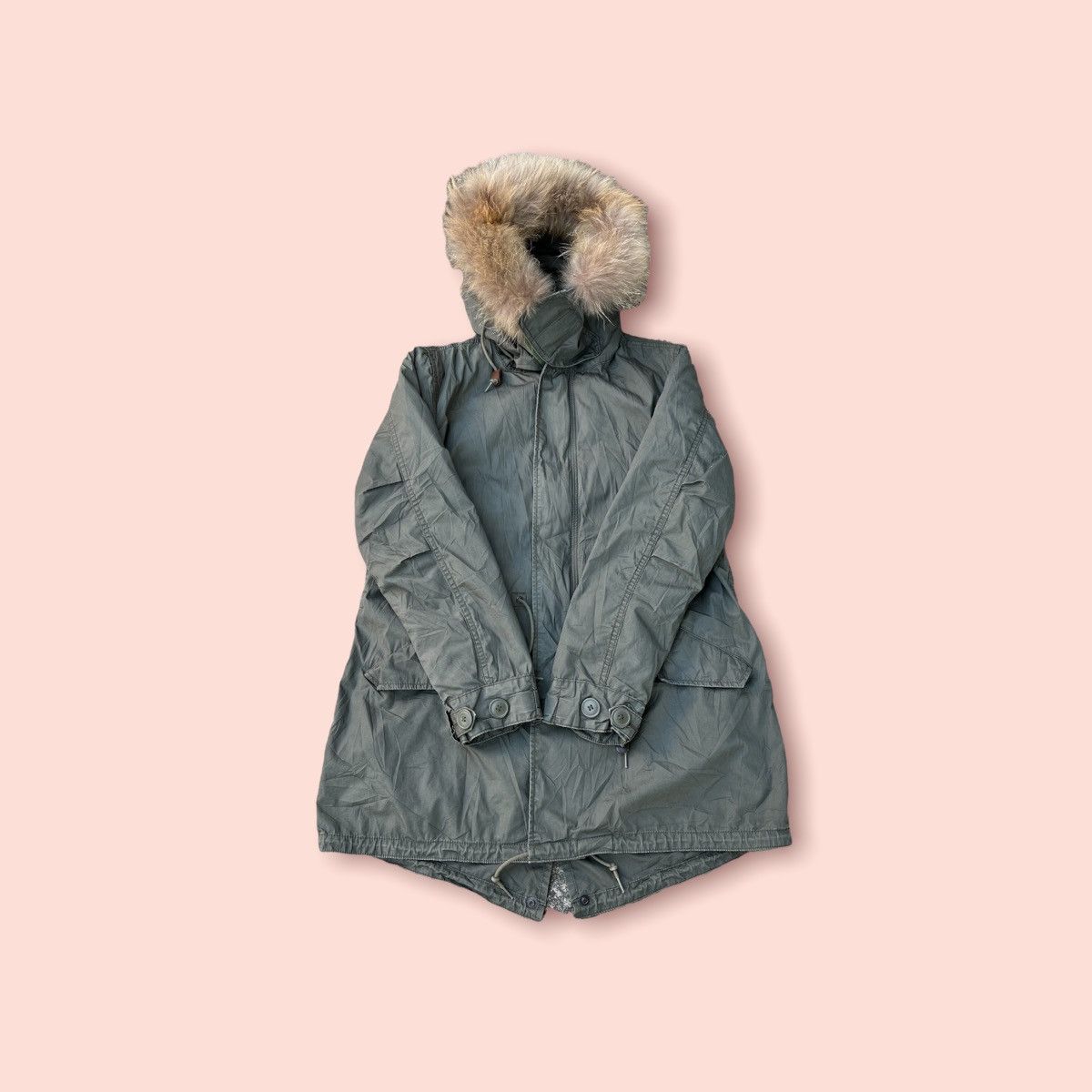 Alpha Industries × If Six Was Nine × SHIPS ALPHA INDUSTRIES X GENERAL SUPPLY SHIPS FISHTAIL PARKA Size US M / EU 48-50 / 2 - 10 Thumbnail