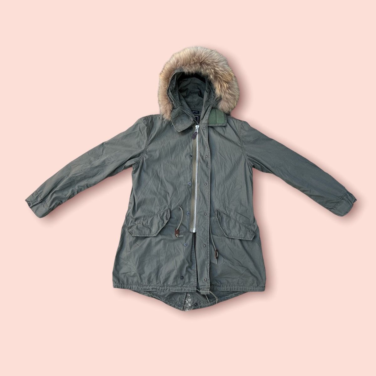 Alpha Industries × If Six Was Nine × SHIPS ALPHA INDUSTRIES X GENERAL SUPPLY SHIPS FISHTAIL PARKA Size US M / EU 48-50 / 2 - 7 Thumbnail