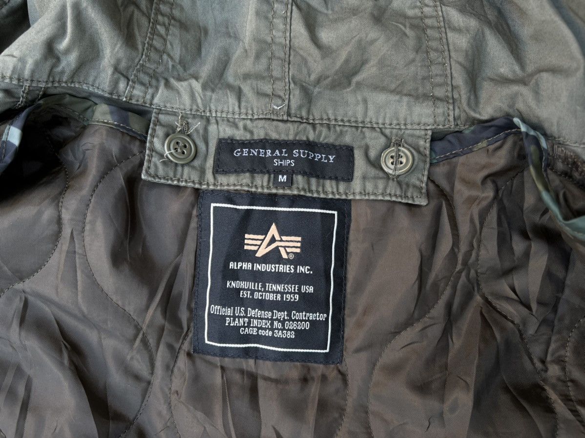 Alpha Industries × If Six Was Nine × SHIPS ALPHA INDUSTRIES X GENERAL SUPPLY SHIPS FISHTAIL PARKA Size US M / EU 48-50 / 2 - 5 Thumbnail